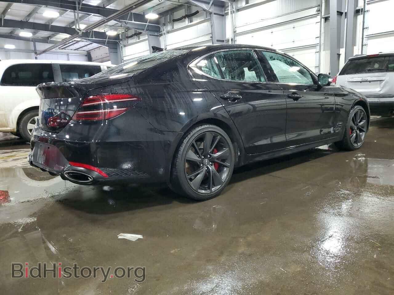 2022 GENESIS G70 BASE - VIN: KMTG54TE9NU102509 - Фото 3