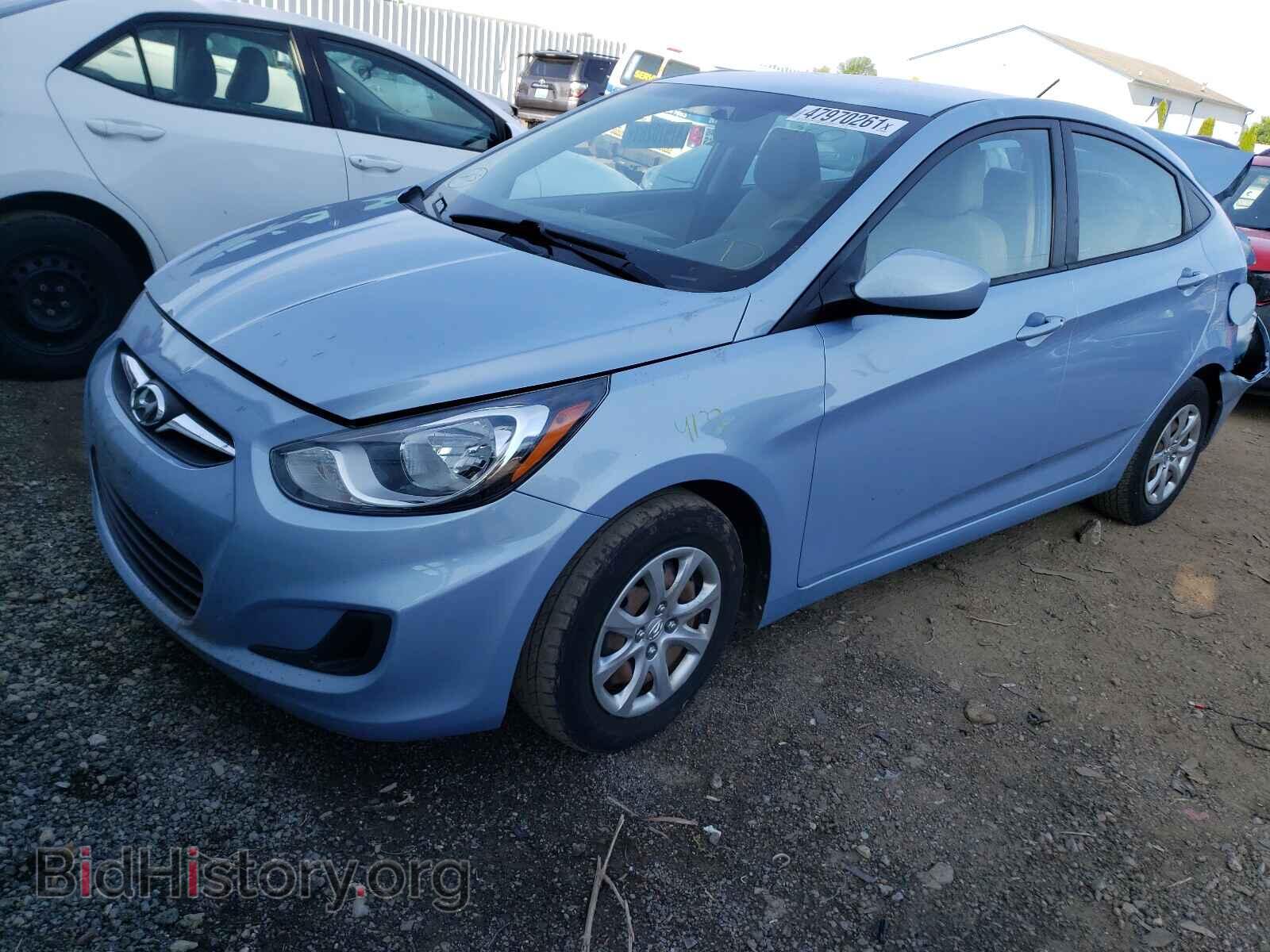 2013 HYUNDAI ACCENT - VIN: KMHCT4AE7DU551929 - Фото 2