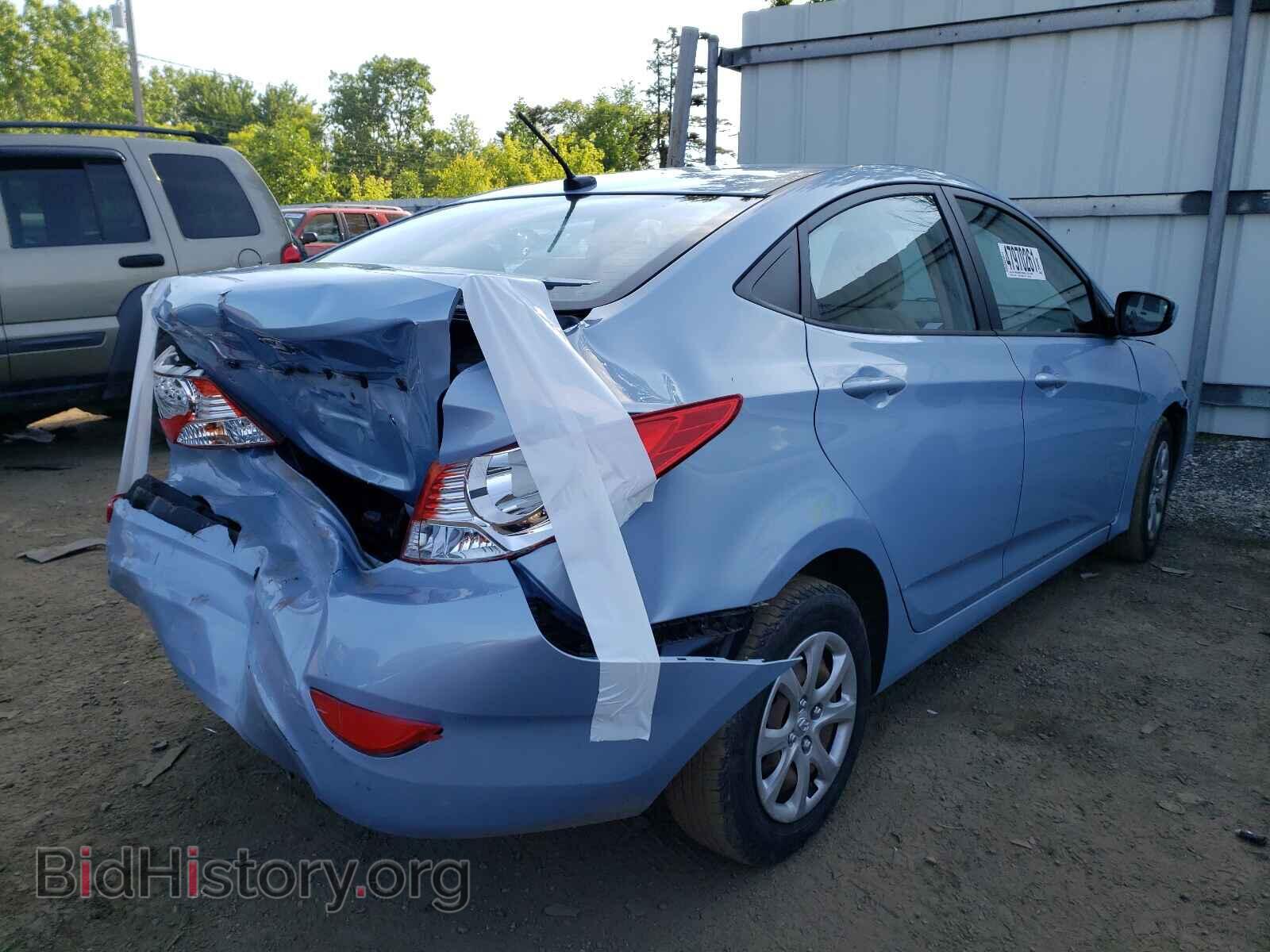 2013 HYUNDAI ACCENT - VIN: KMHCT4AE7DU551929 - Фото 4
