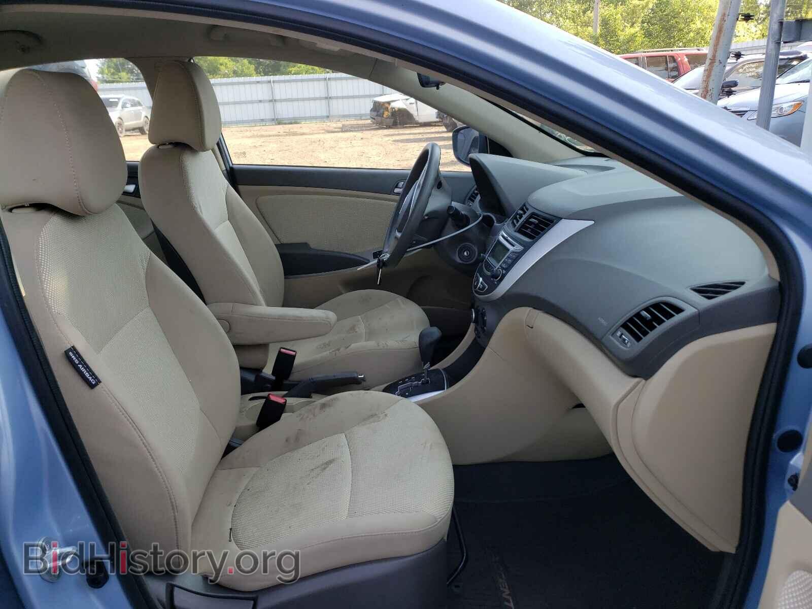 2013 HYUNDAI ACCENT - VIN: KMHCT4AE7DU551929 - Фото 5