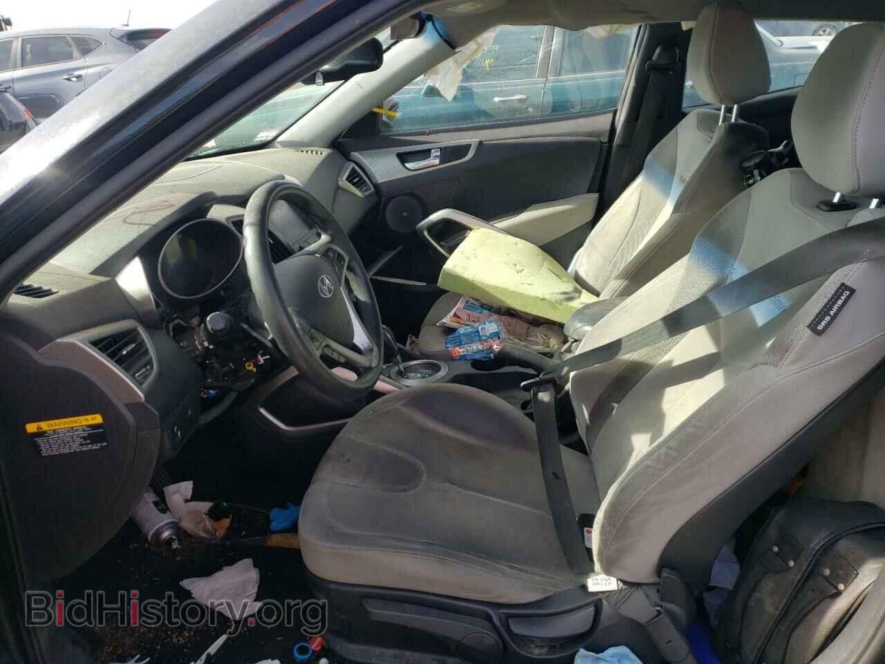 2012 HYUNDAI VELOSTER - VIN: KMHTC6AD3CU071484 - Фото 5