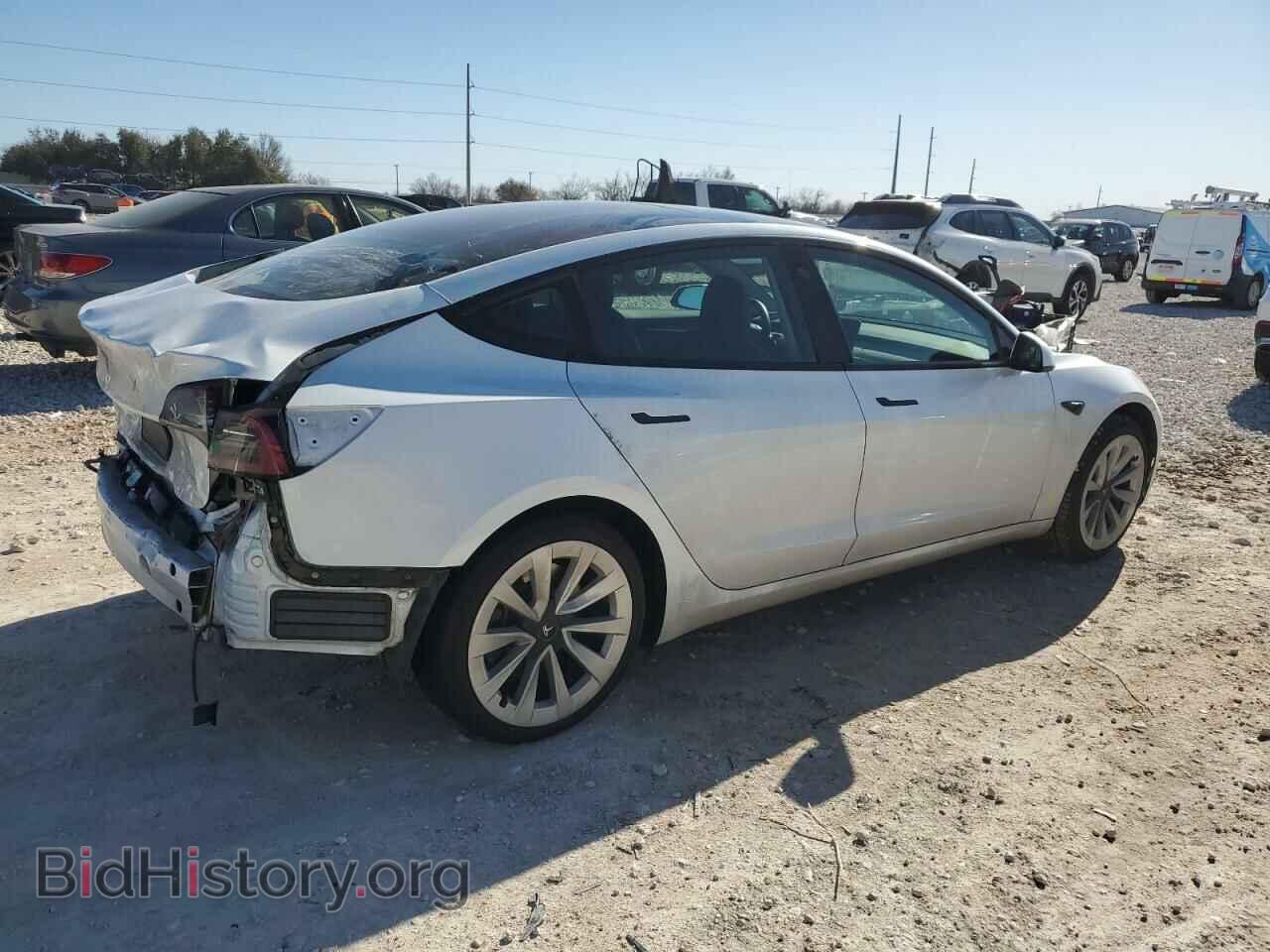 2022 TESLA MODEL 3 - VIN: 5YJ3E1EB2NF277448 - Photo 3
