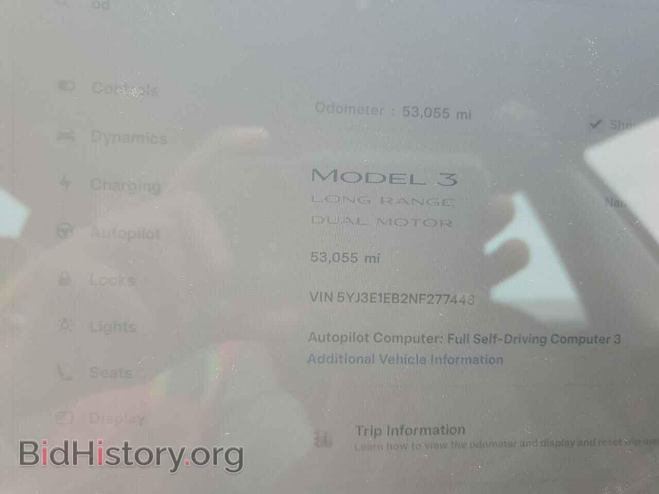 2022 TESLA MODEL 3 - VIN: 5YJ3E1EB2NF277448 - Photo 9