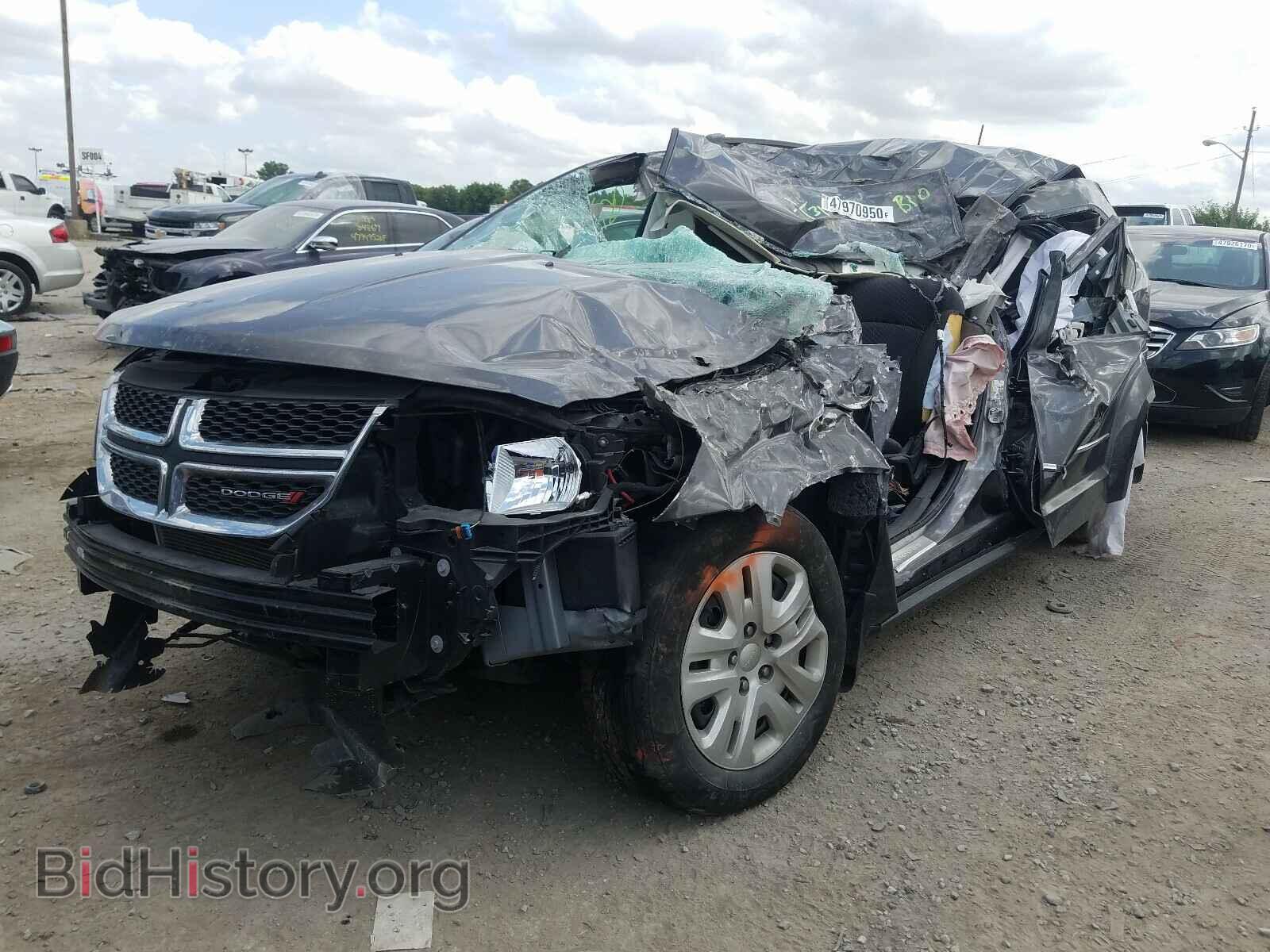 2018 DODGE JOURNEY - VIN: 3C4PDCAB3JT497716 - Фото 2