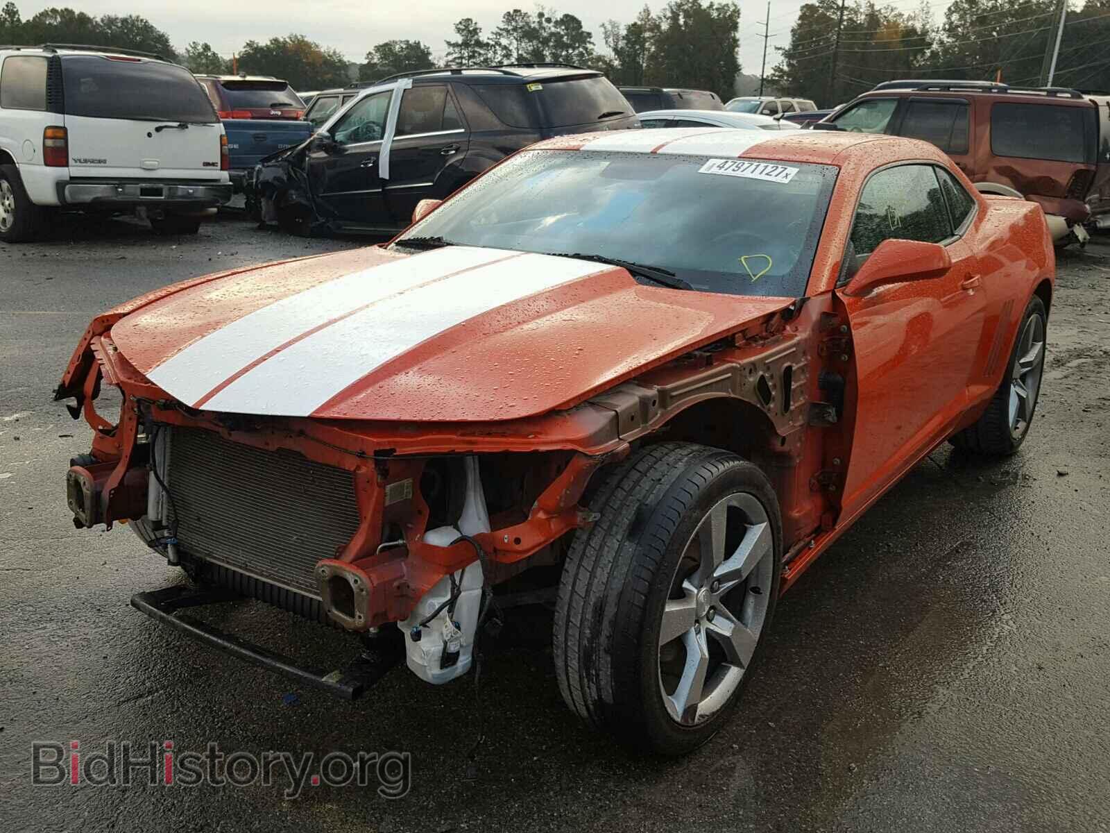 2011 CHEVROLET CAMARO - VIN: 2G1FG1ED2B9111402 - Фото 2