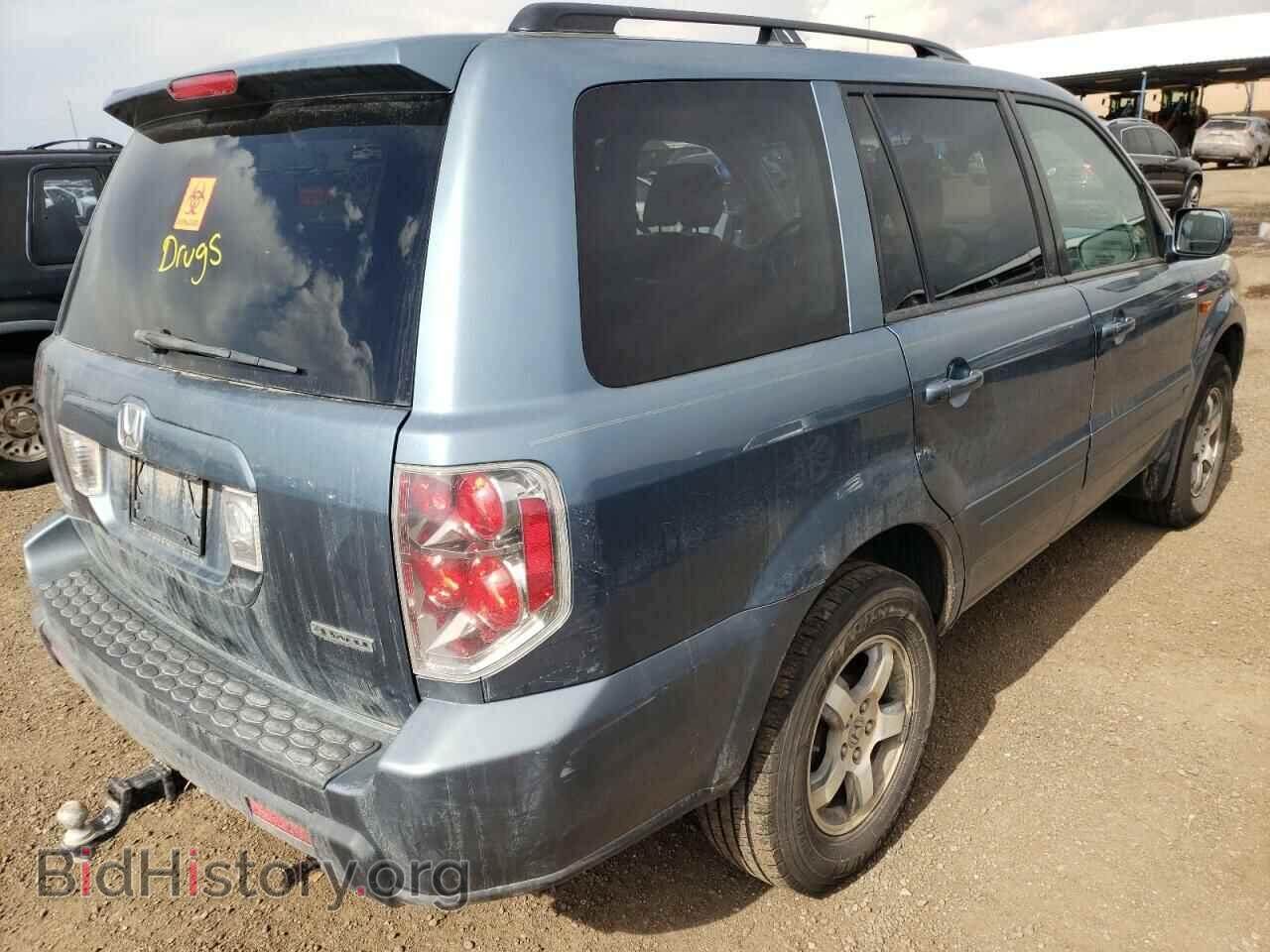 2007 HONDA PILOT - VIN: 2HKYF18577H531278 - Фото 4