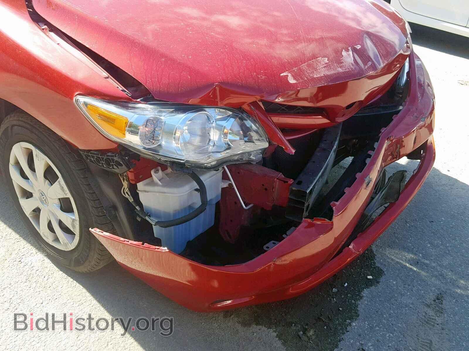 2011 TOYOTA COROLLA BA - VIN: 2T1BU4EE5BC679930 - Фото 9