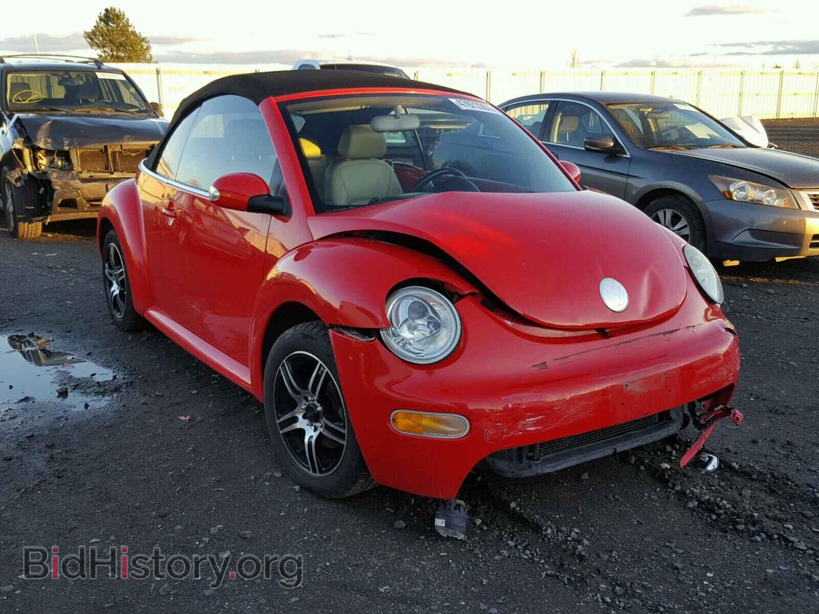 Фотография 3VWCM31Y24M321528 - VOLKSWAGEN BEETLE 2004
