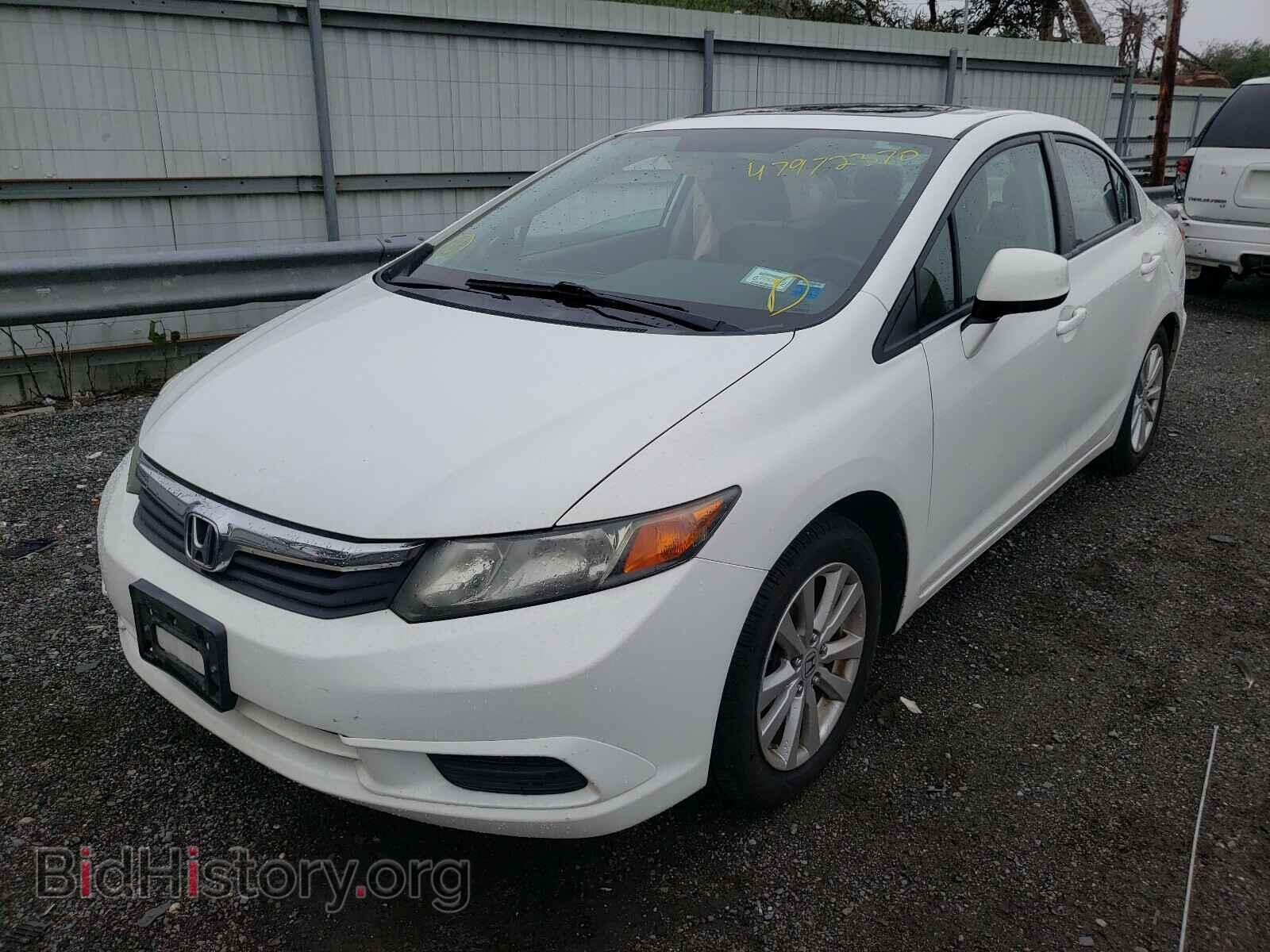 2012 HONDA CIVIC - VIN: 2HGFB2F85CH308358 - Фото 2