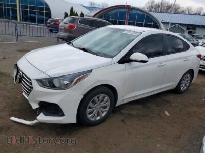 2020 Hyundai ACCENT SE, white — VIN 3KPC24A68LE099616, Copart