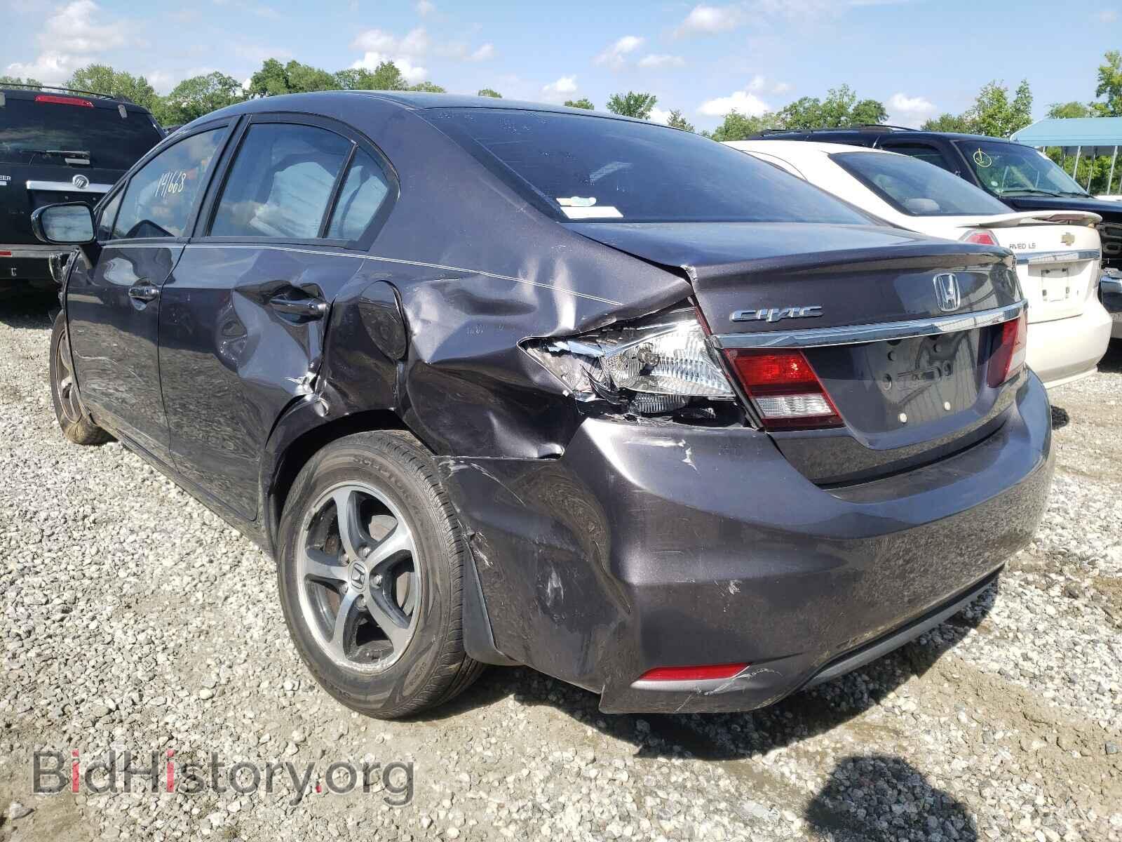 2015 HONDA CIVIC - VIN: 19XFB2F79FE088079 - Фото 3