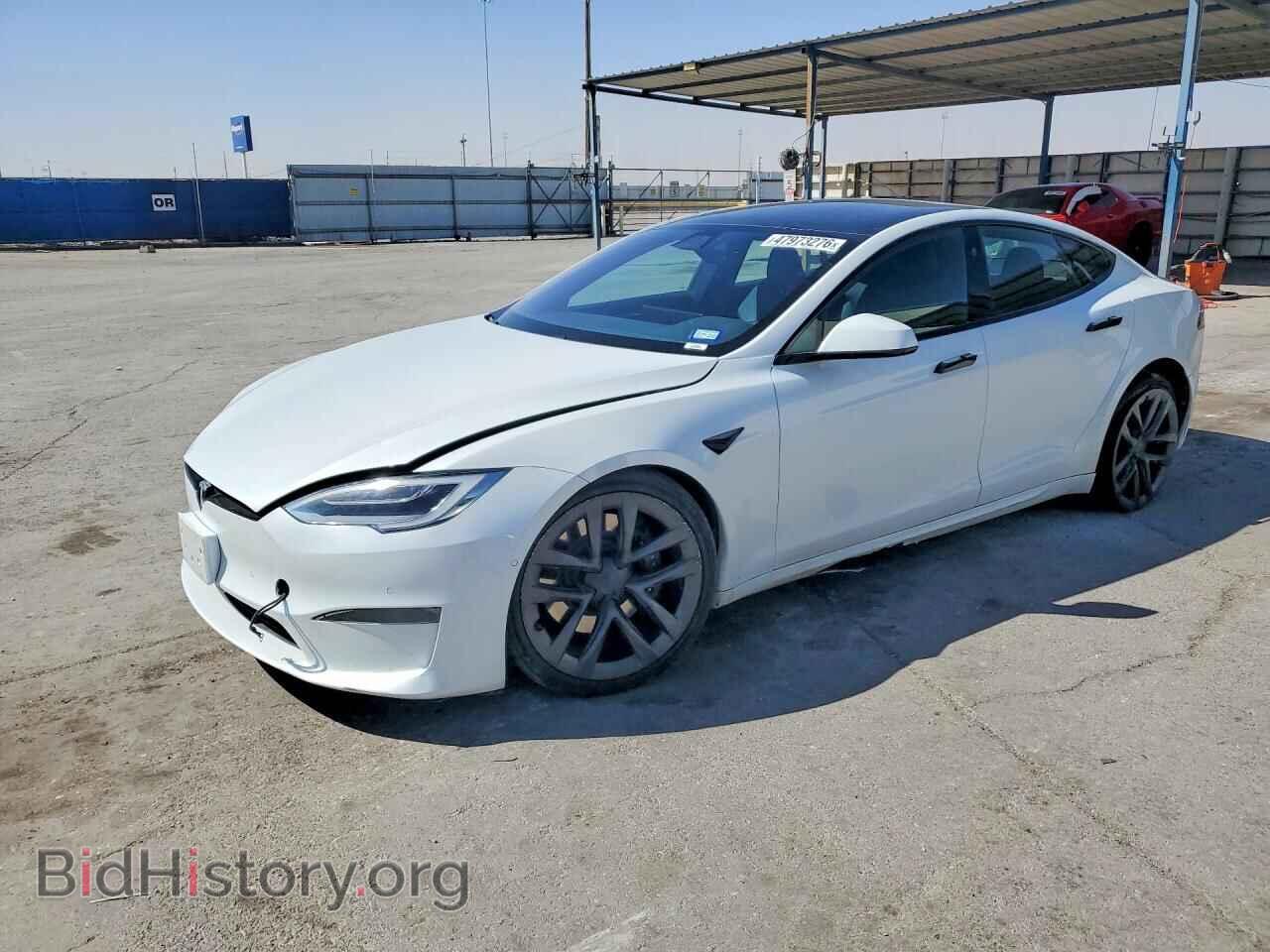 Фотография 5YJSA1E65MF431157 - TESLA MODEL S 2021