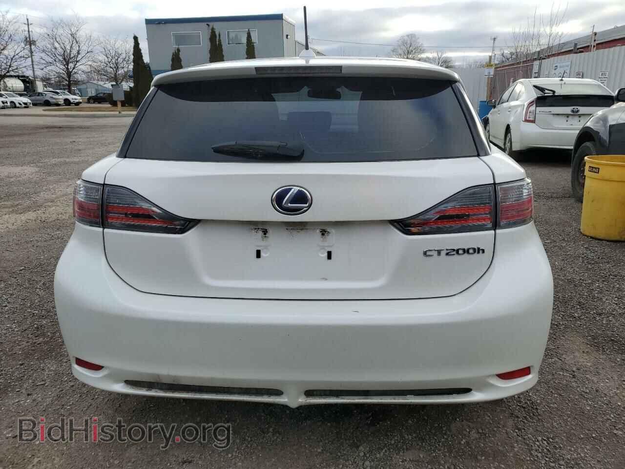 2012 LEXUS CT 200 - VIN: JTHKD5BH8C2048950 - Фото 6