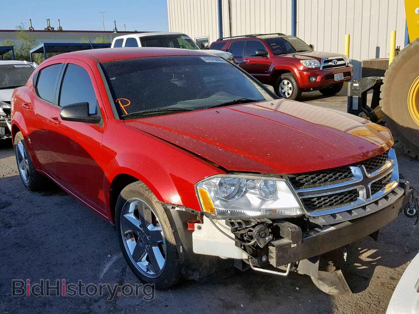 Фотография 1C3CDZAB3DN658043 - DODGE AVENGER 2013