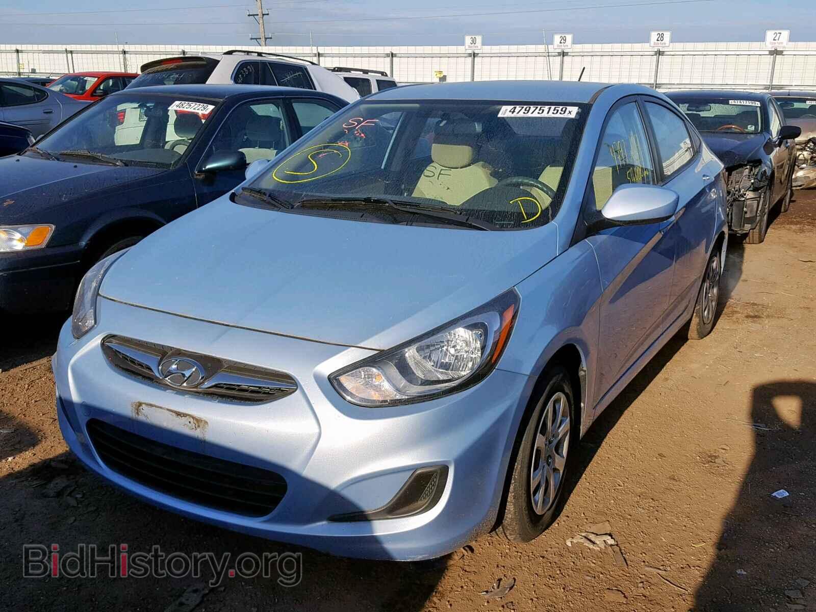 2013 HYUNDAI ACCENT - VIN: KMHCT4AE0DU530033 - Фото 2