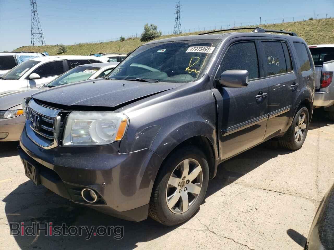 2015 HONDA PILOT - VIN: 5FNYF4H93FB034861 - Фото 2