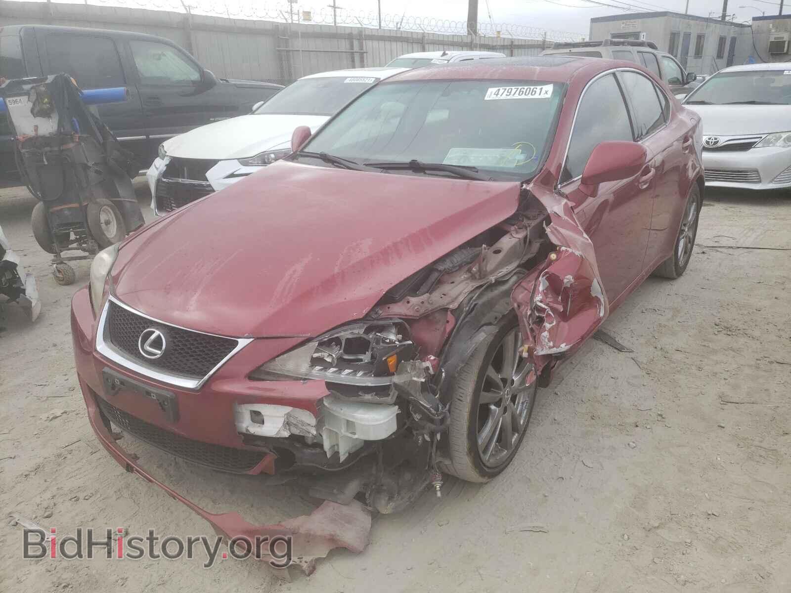 2008 LEXUS IS - VIN: JTHBK262585056066 - Фото 2