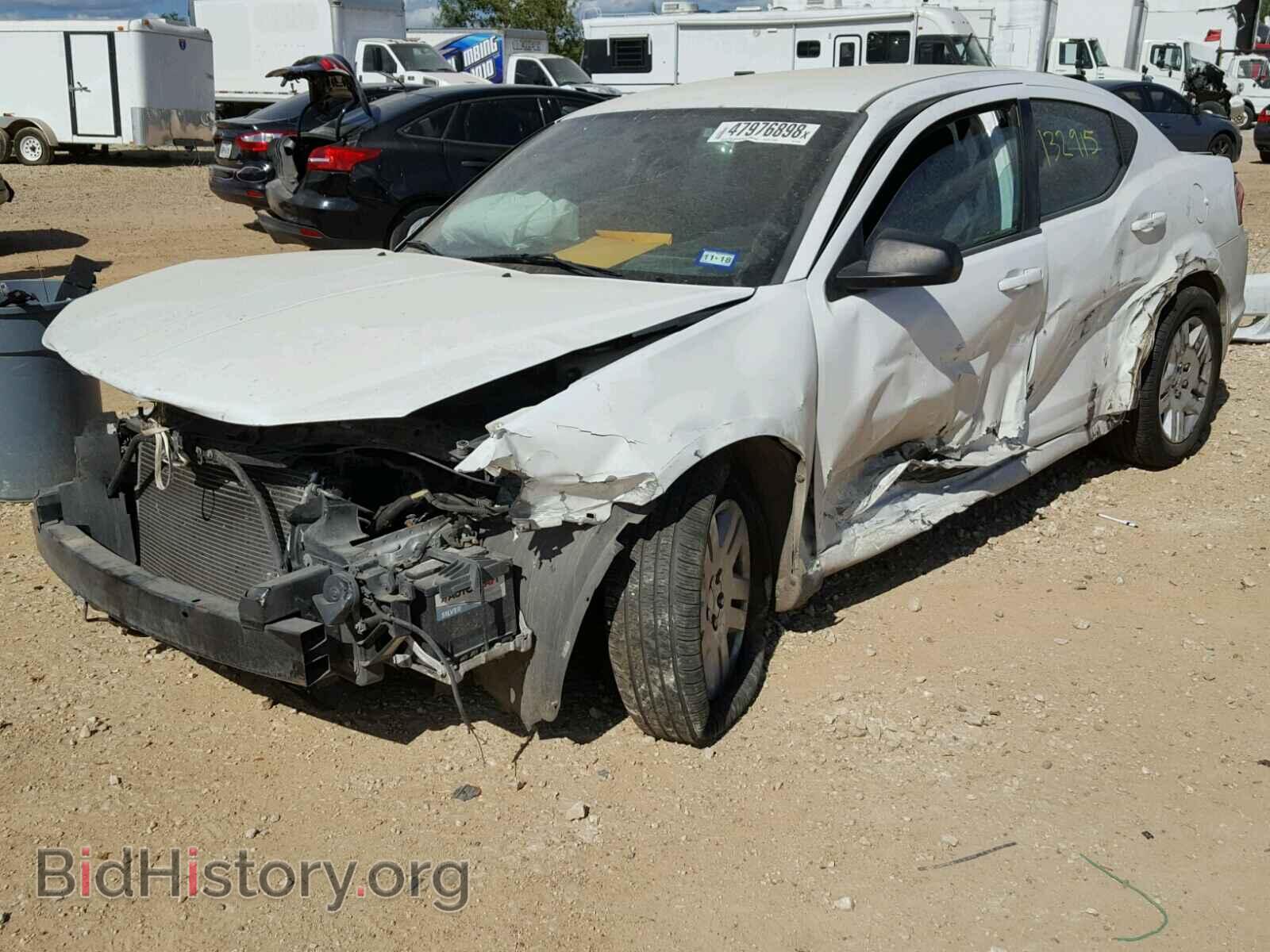 2013 DODGE AVENGER - VIN: 1C3CDZAB3DN591654 - Фото 2