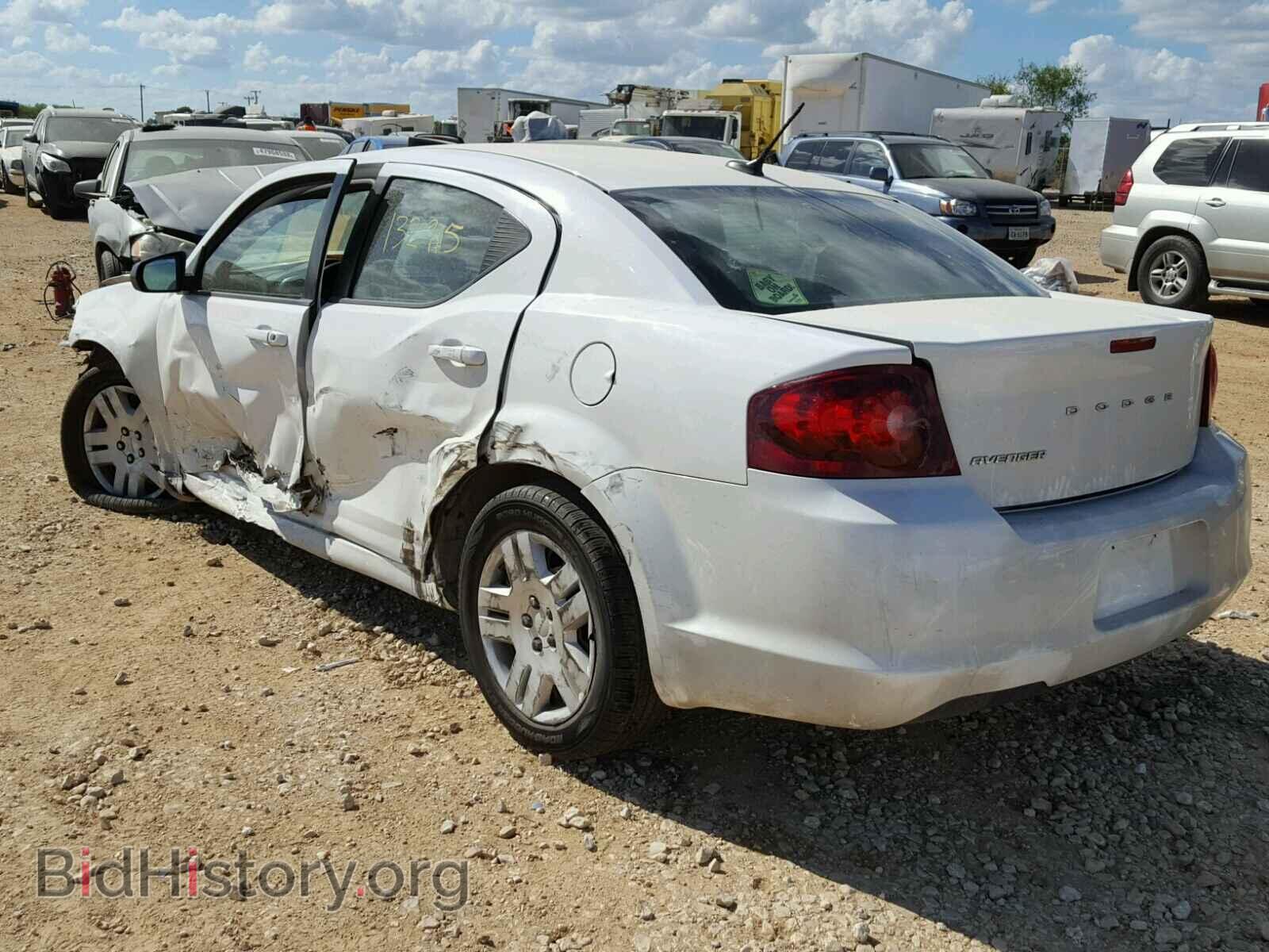 2013 DODGE AVENGER - VIN: 1C3CDZAB3DN591654 - Фото 3