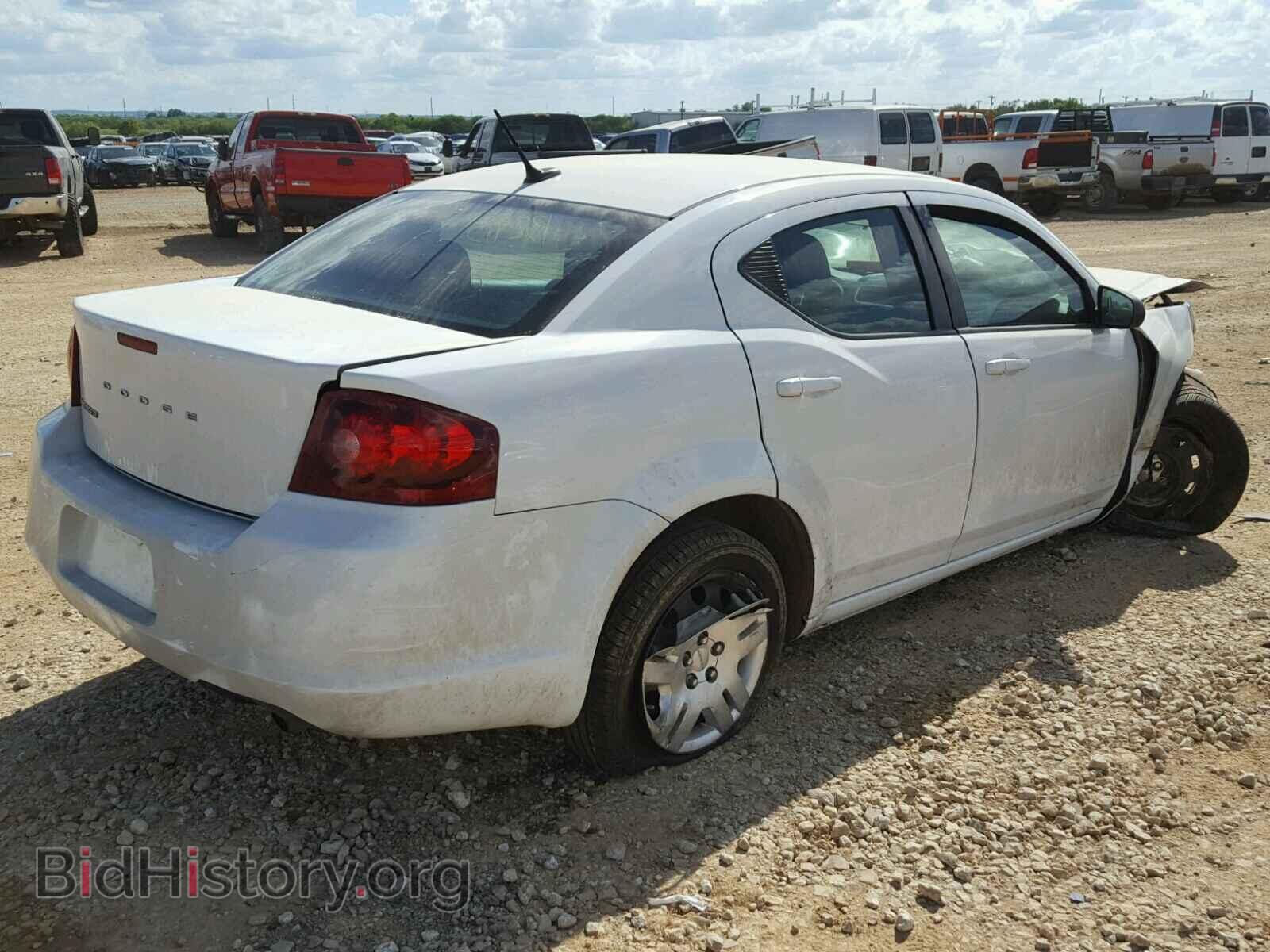 2013 DODGE AVENGER - VIN: 1C3CDZAB3DN591654 - Фото 4
