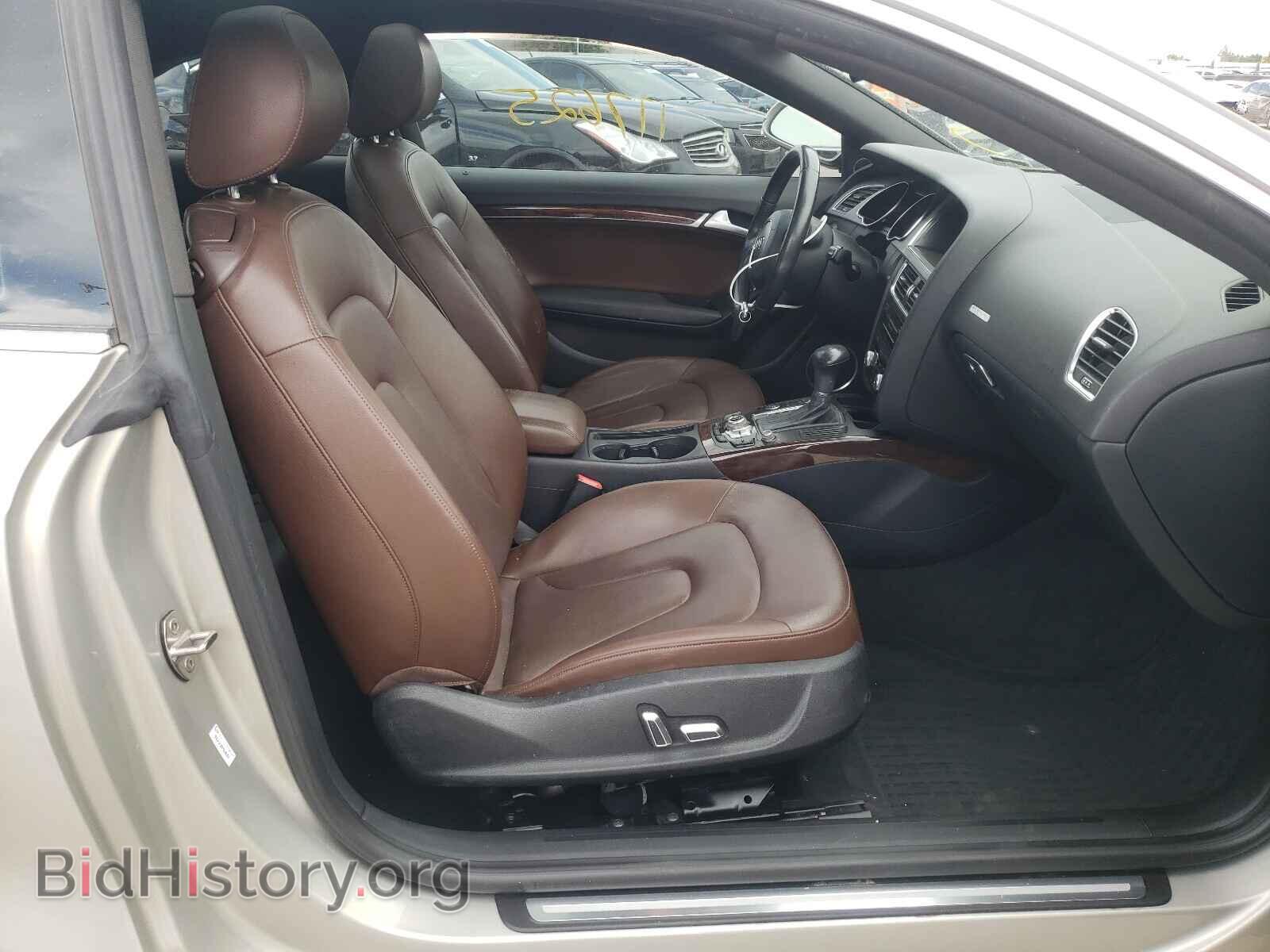 2013 AUDI A5 - VIN: WAULFAFRXDA025878 - Photo 5