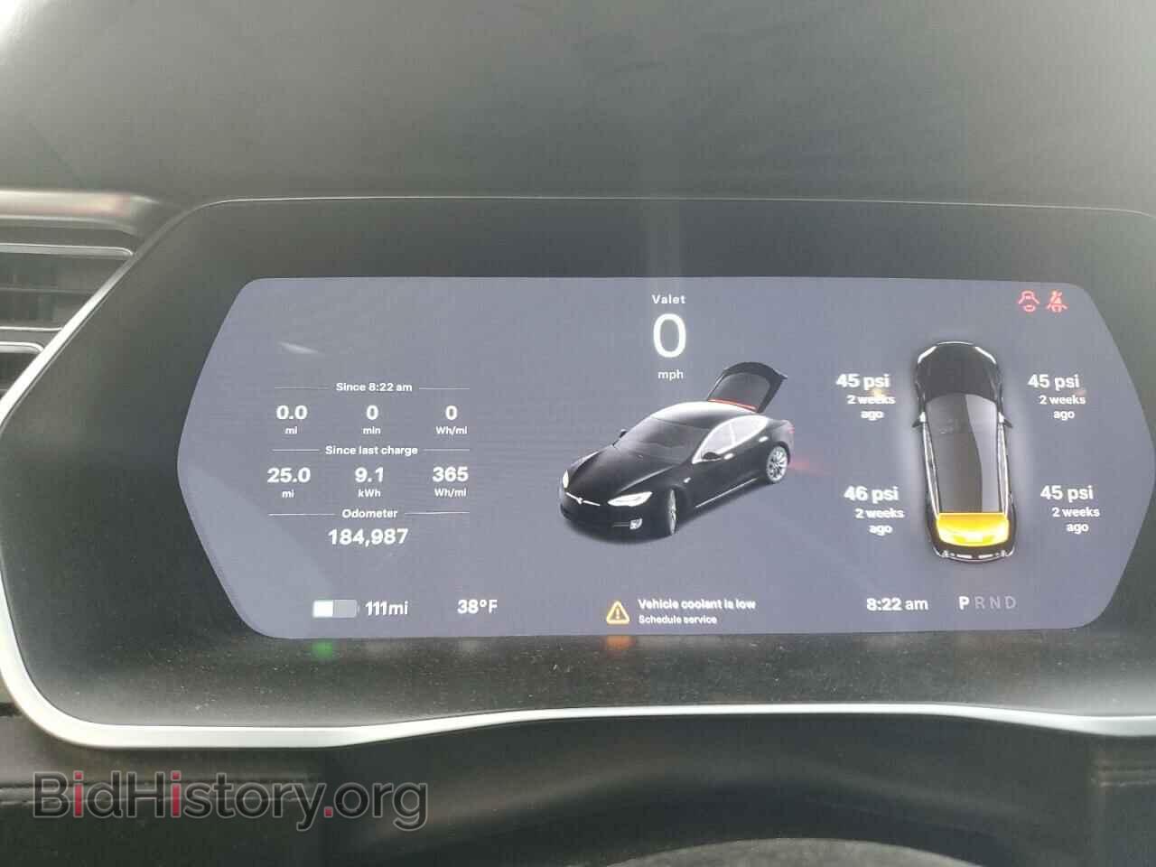 2017 TESLA MODEL S - VIN: 5YJSA1E27HF185487 - Фото 9