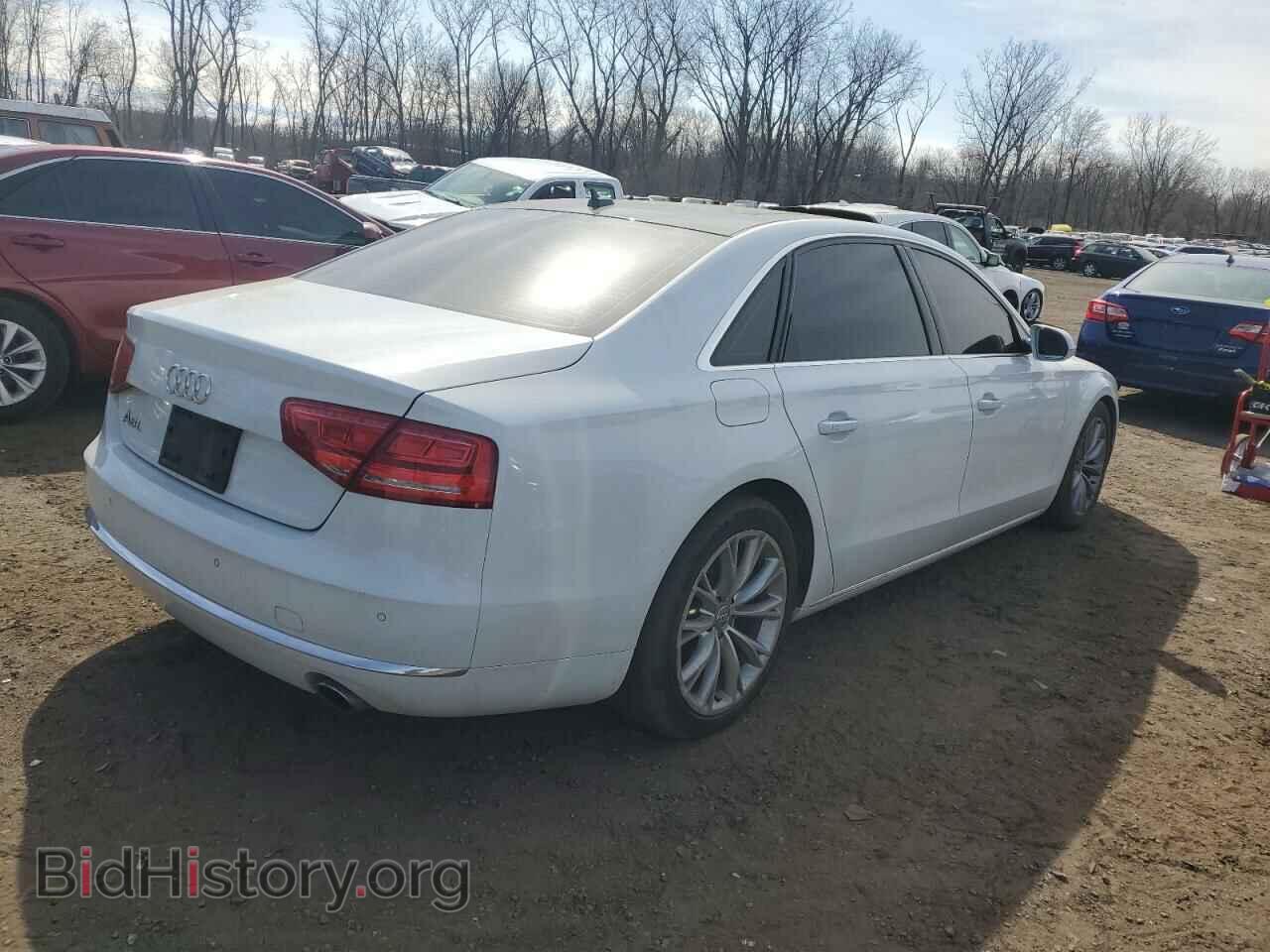 2014 AUDI A8 - VIN: WAURGAFD5EN007438 - Фото 3