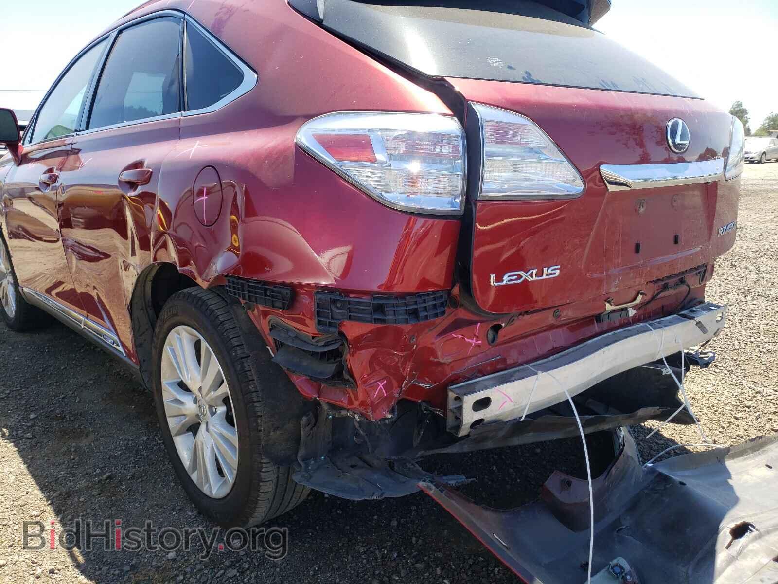 2010 LEXUS RX450 - VIN: JTJBC1BA8A2415775 - Фото 9