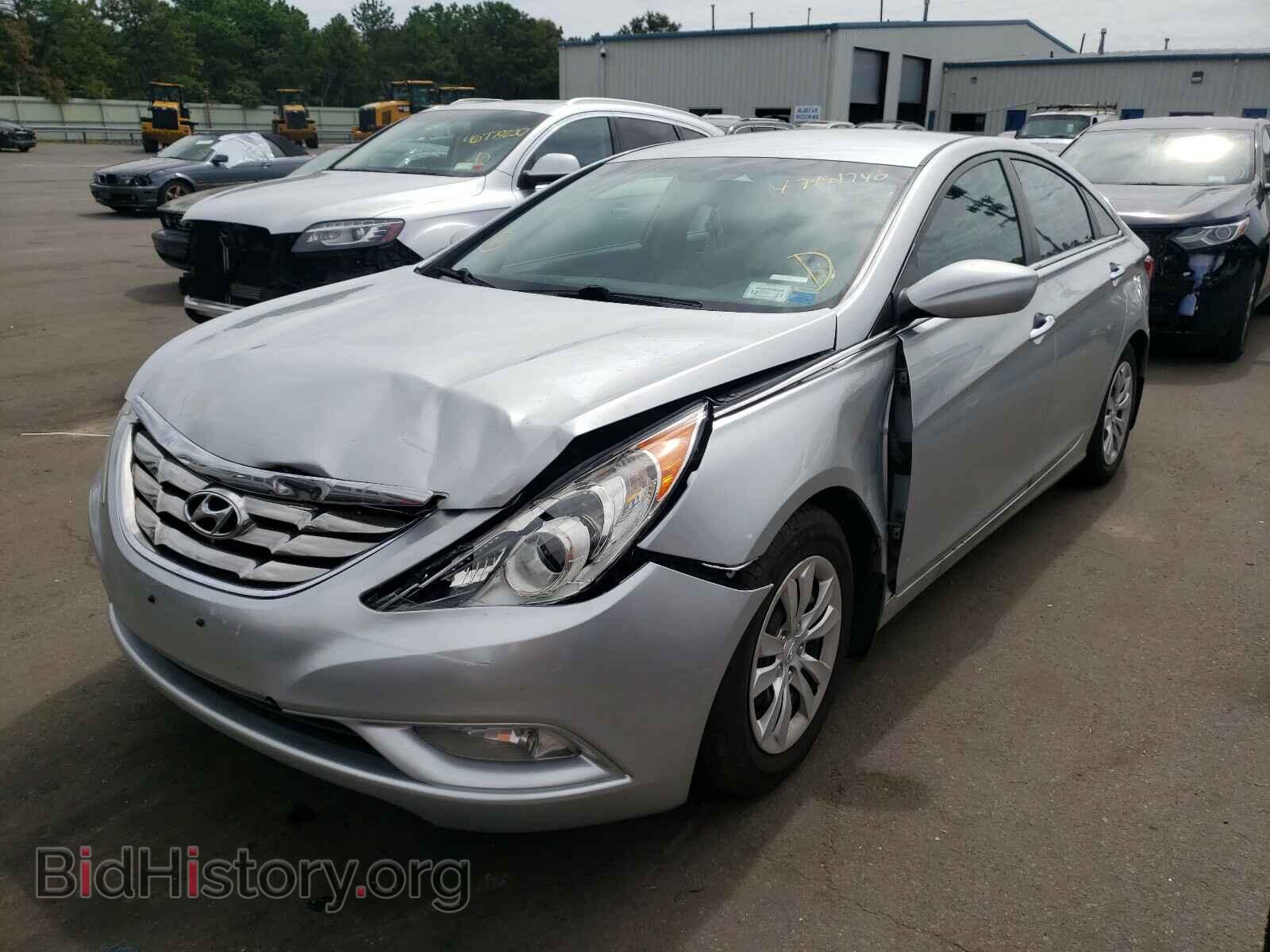 2012 HYUNDAI SONATA - VIN: 5NPEC4ACXCH493884 - Фото 2