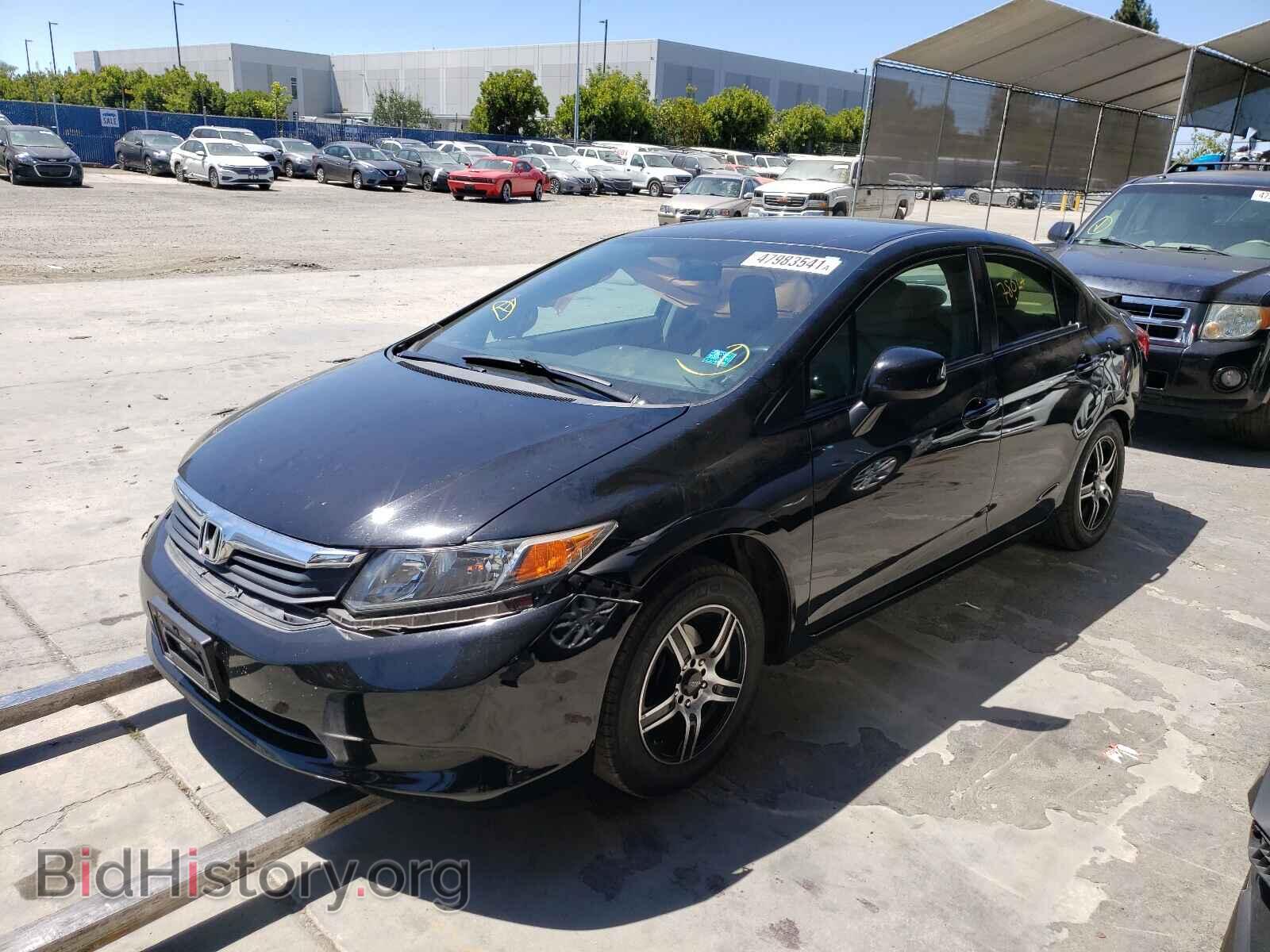 2012 HONDA CIVIC - VIN: 19XFB2F59CE314924 - Фото 2