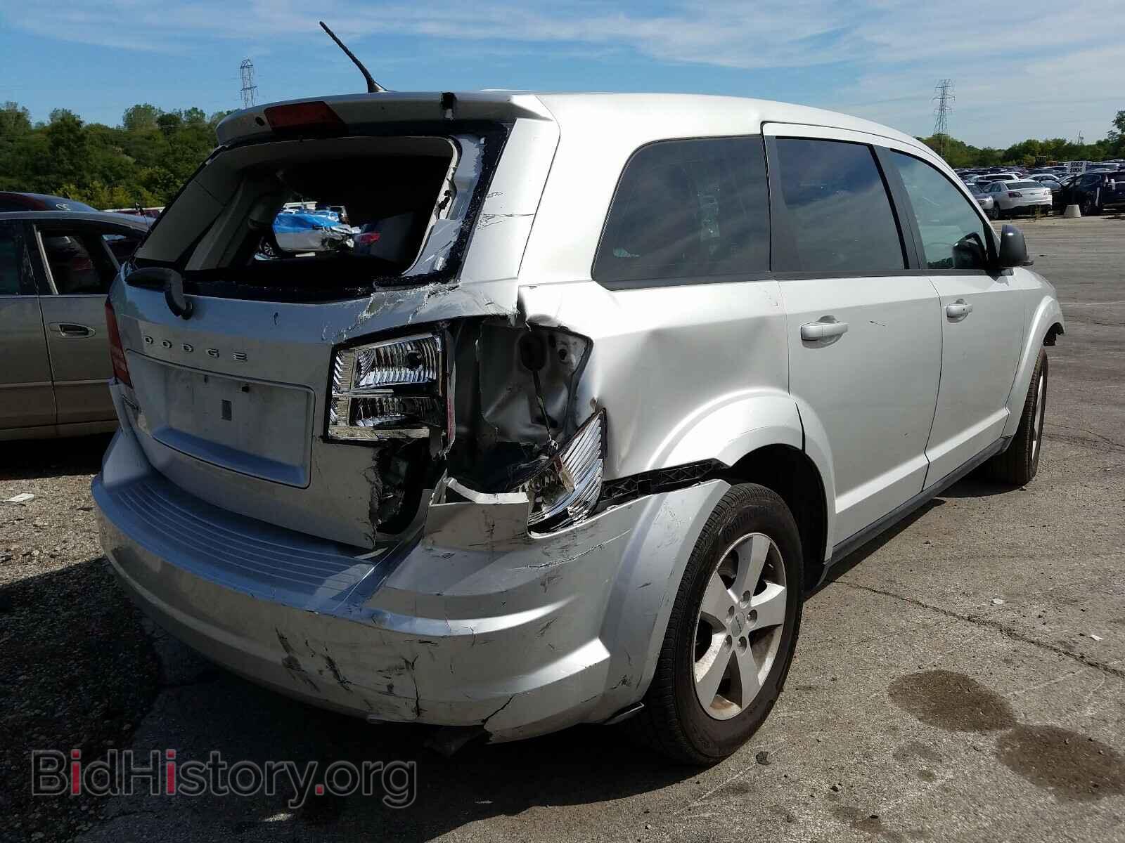 2013 DODGE JOURNEY - VIN: 3C4PDCAB2DT529494 - Фото 4