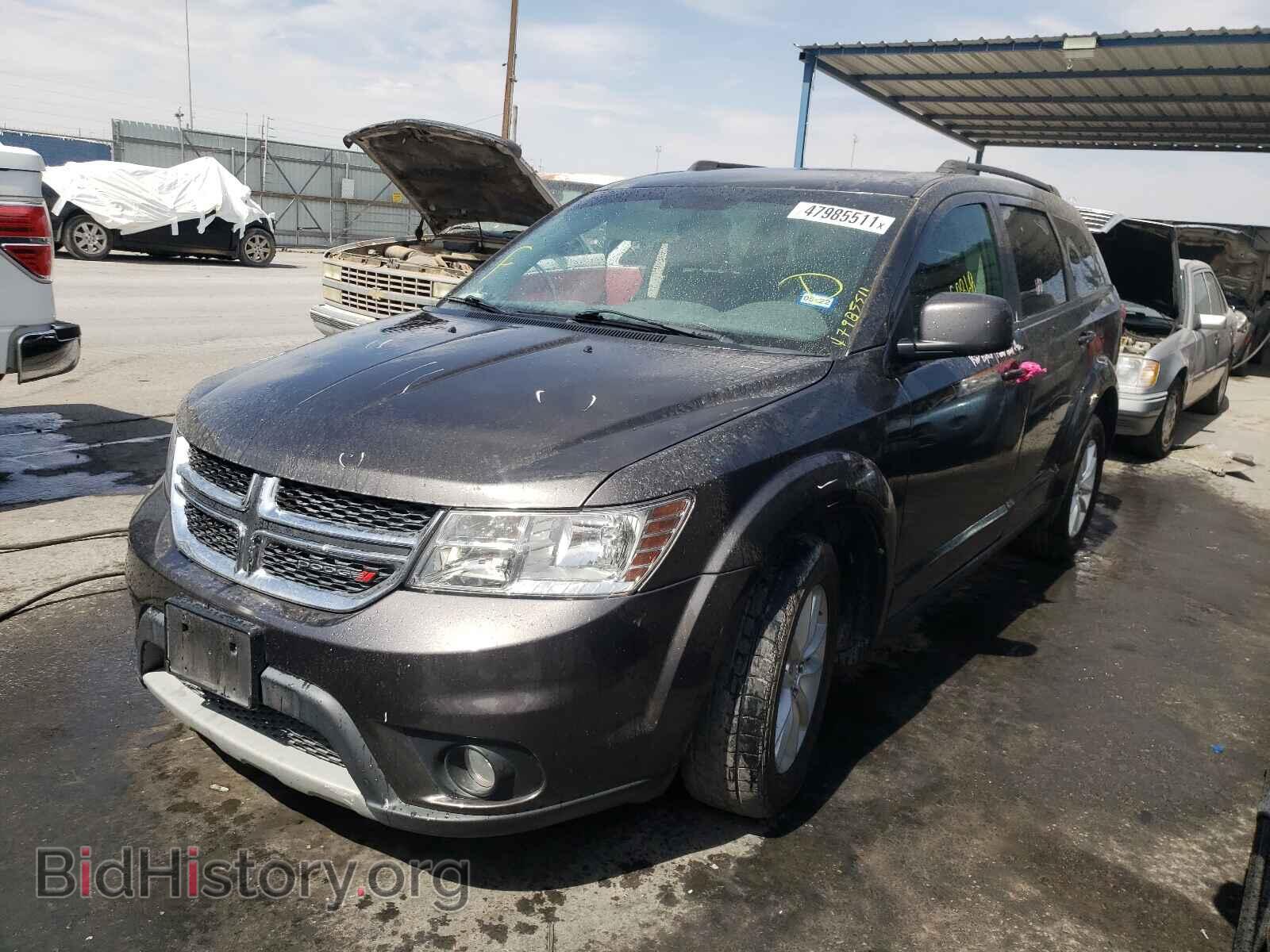 2016 DODGE JOURNEY - VIN: 3C4PDCBG7GT135102 - Фото 2