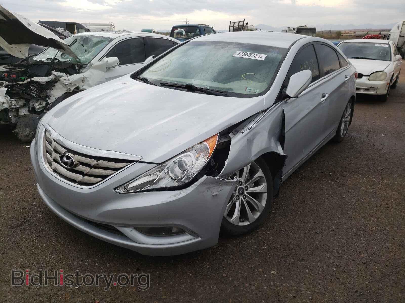 2012 HYUNDAI SONATA - VIN: 5NPEC4AC7CH373606 - Фото 2
