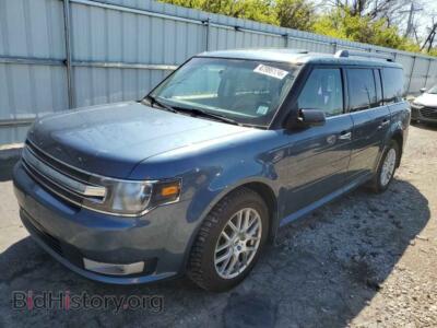 2019 Ford FLEX SEL, синий — VIN 2FMGK5C80KBA27087, Copart