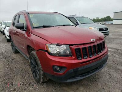 2012 Jeep COMPASS COMPASS LA, red — VIN 1C4NJCEA7CD719779, Copart