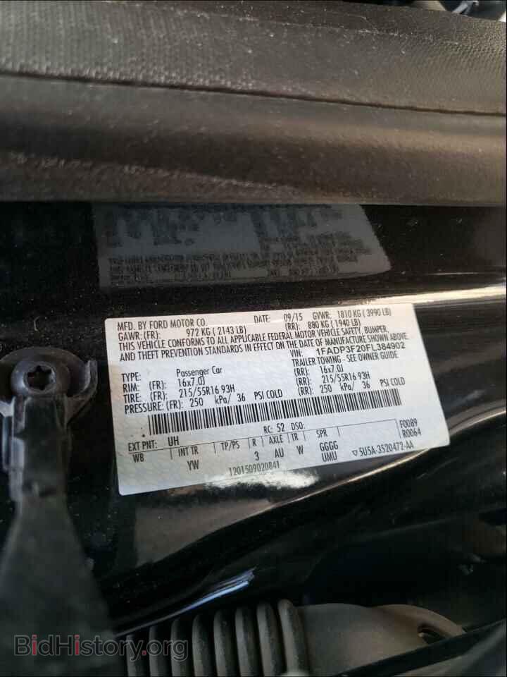 2015 FORD FOCUS - VIN: 1FADP3F20FL384902 - Photo 10
