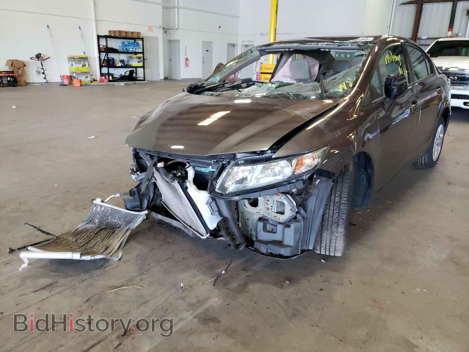 2013 HONDA CIVIC - VIN: 19XFB2F57DE280306 - Фото 2