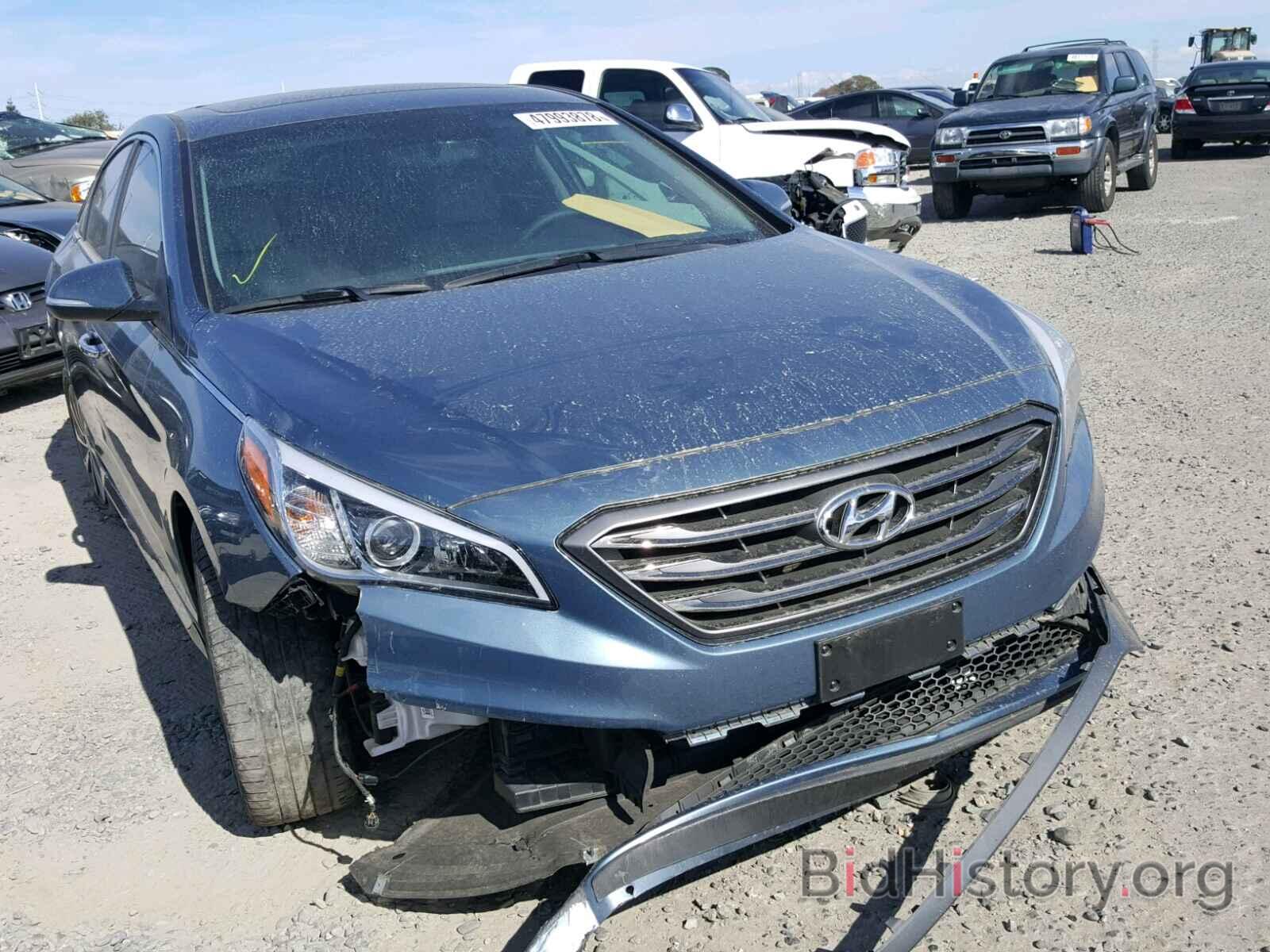 Фотография 5NPE34AF0GH413346 - HYUNDAI SONATA 2016