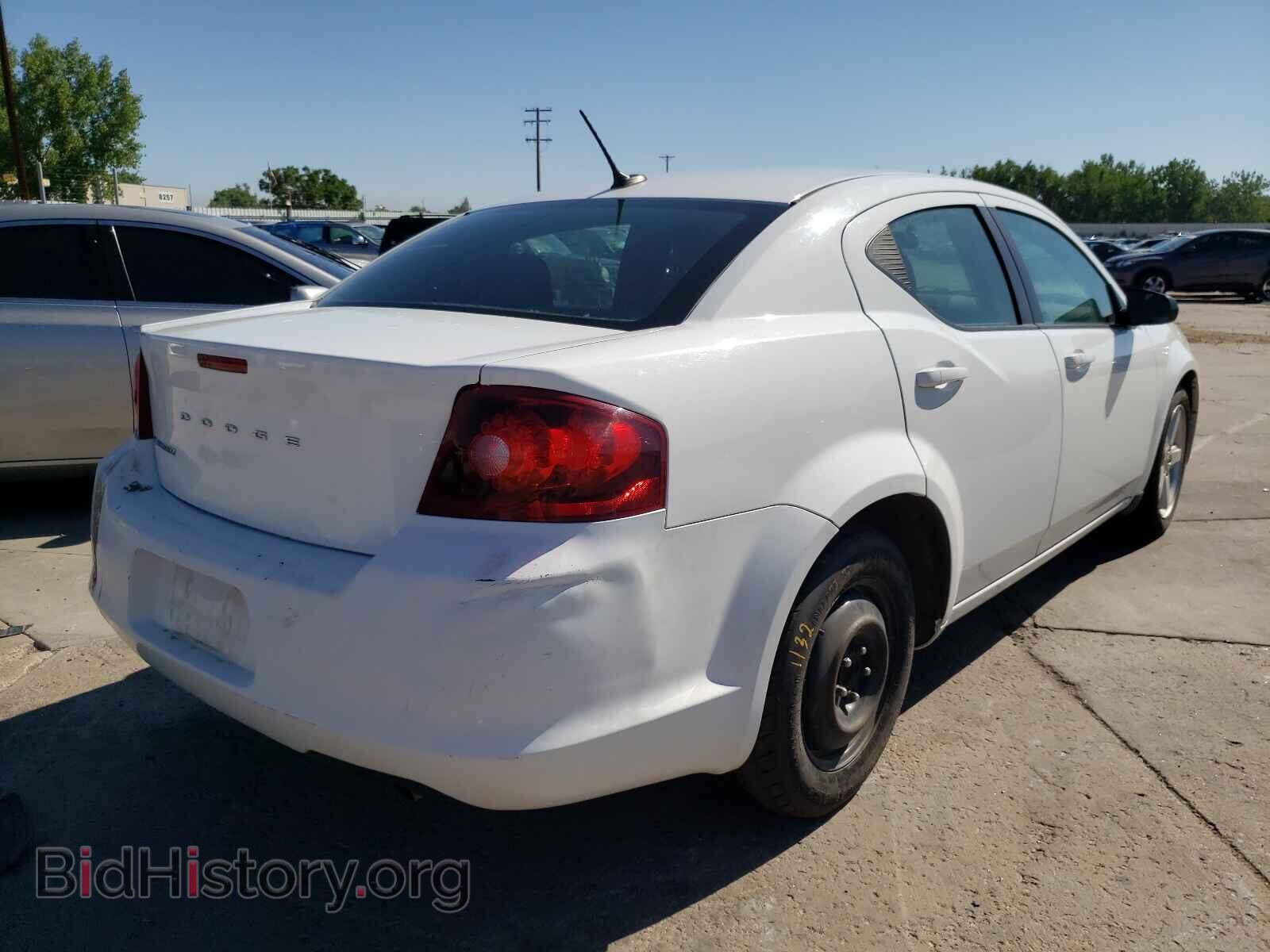 2011 DODGE AVENGER - VIN: 1B3BD4FB5BN591771 - Фото 4