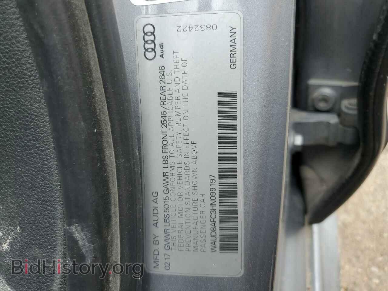 2017 AUDI A6 - VIN: WAUD8AFC3HN099197 - Фото 12