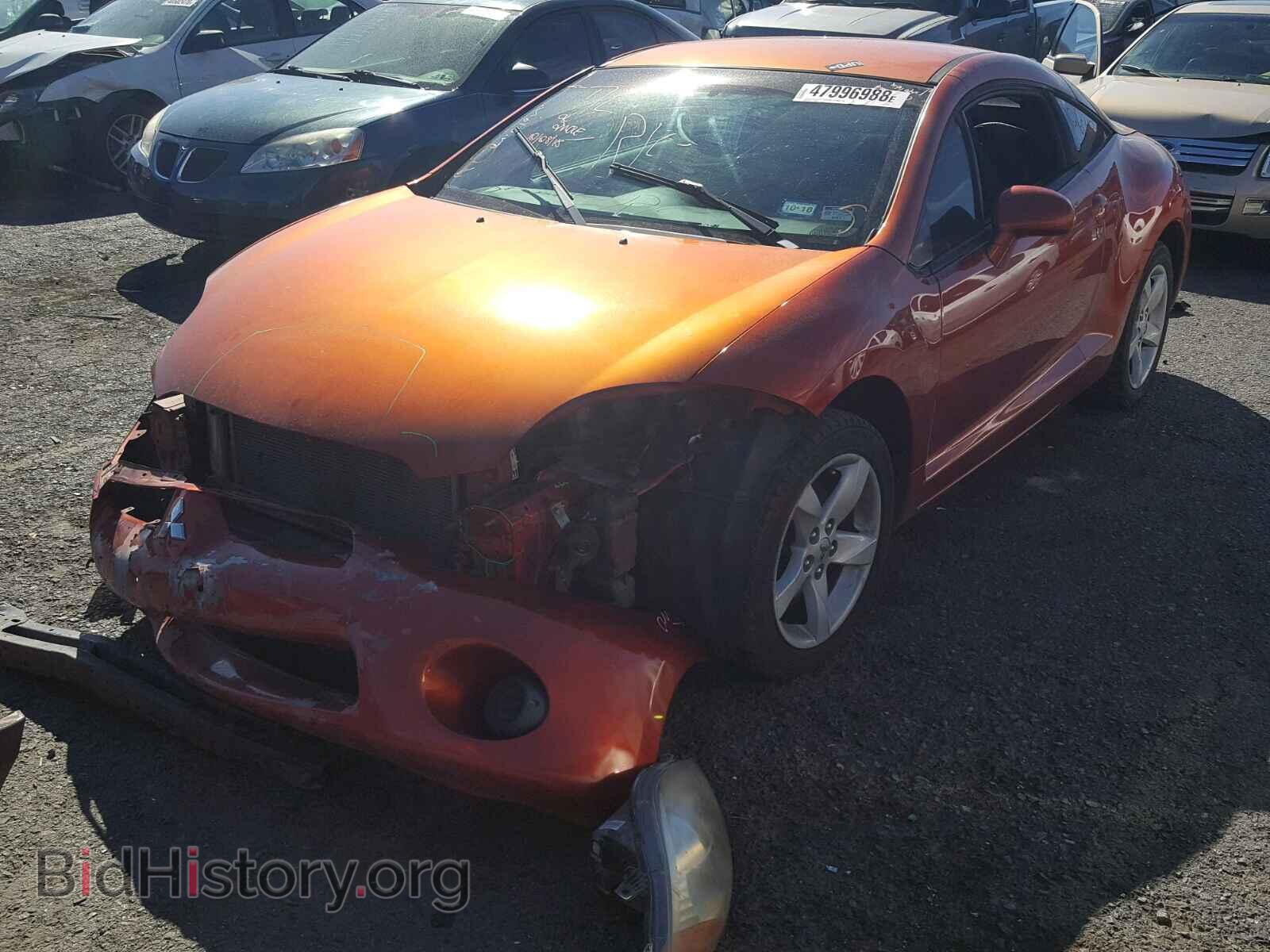 2007 MITSUBISHI ECLIPSE - VIN: 4A3AK24F17E015626 - Photo 2