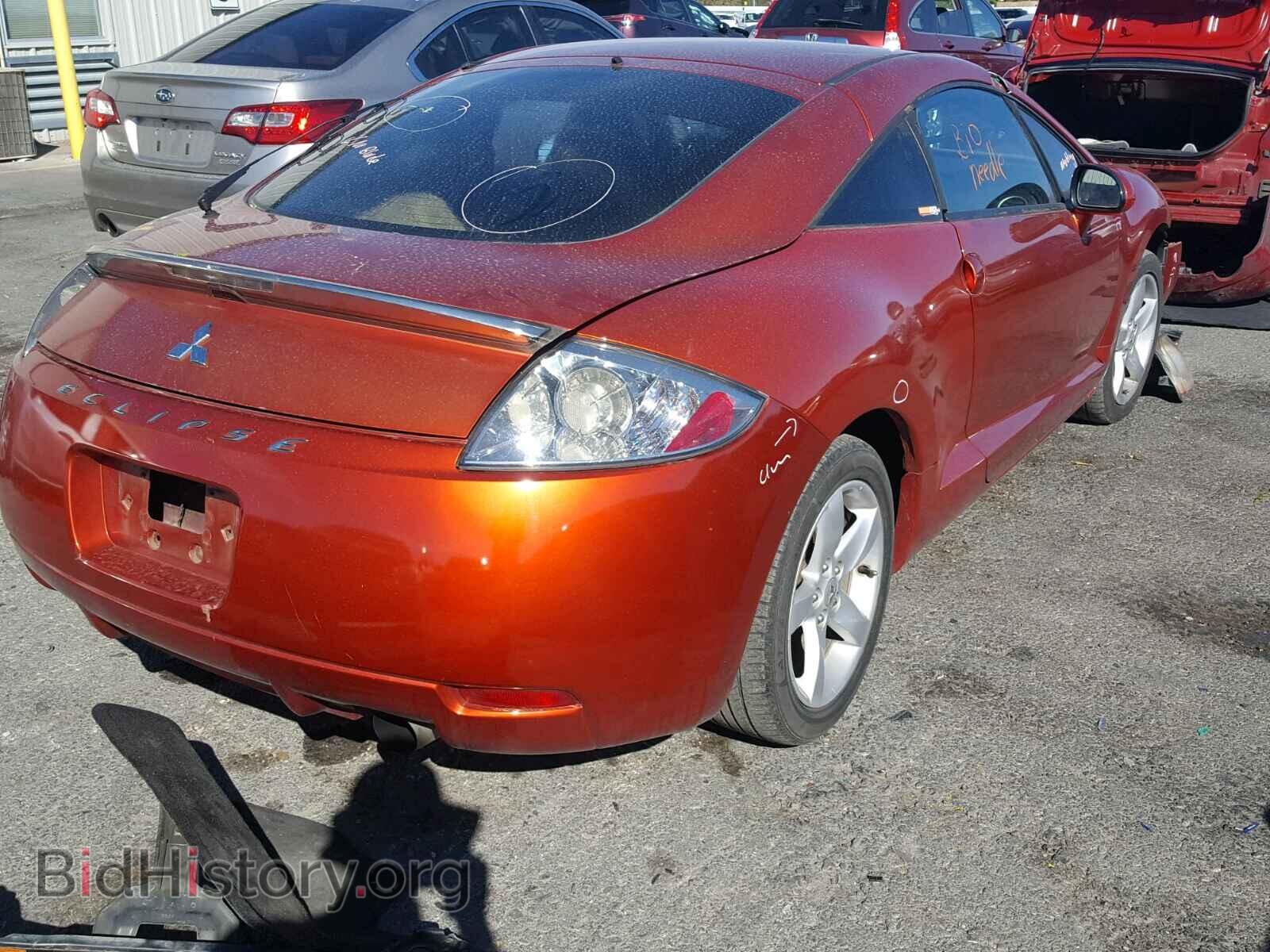 2007 MITSUBISHI ECLIPSE - VIN: 4A3AK24F17E015626 - Photo 4