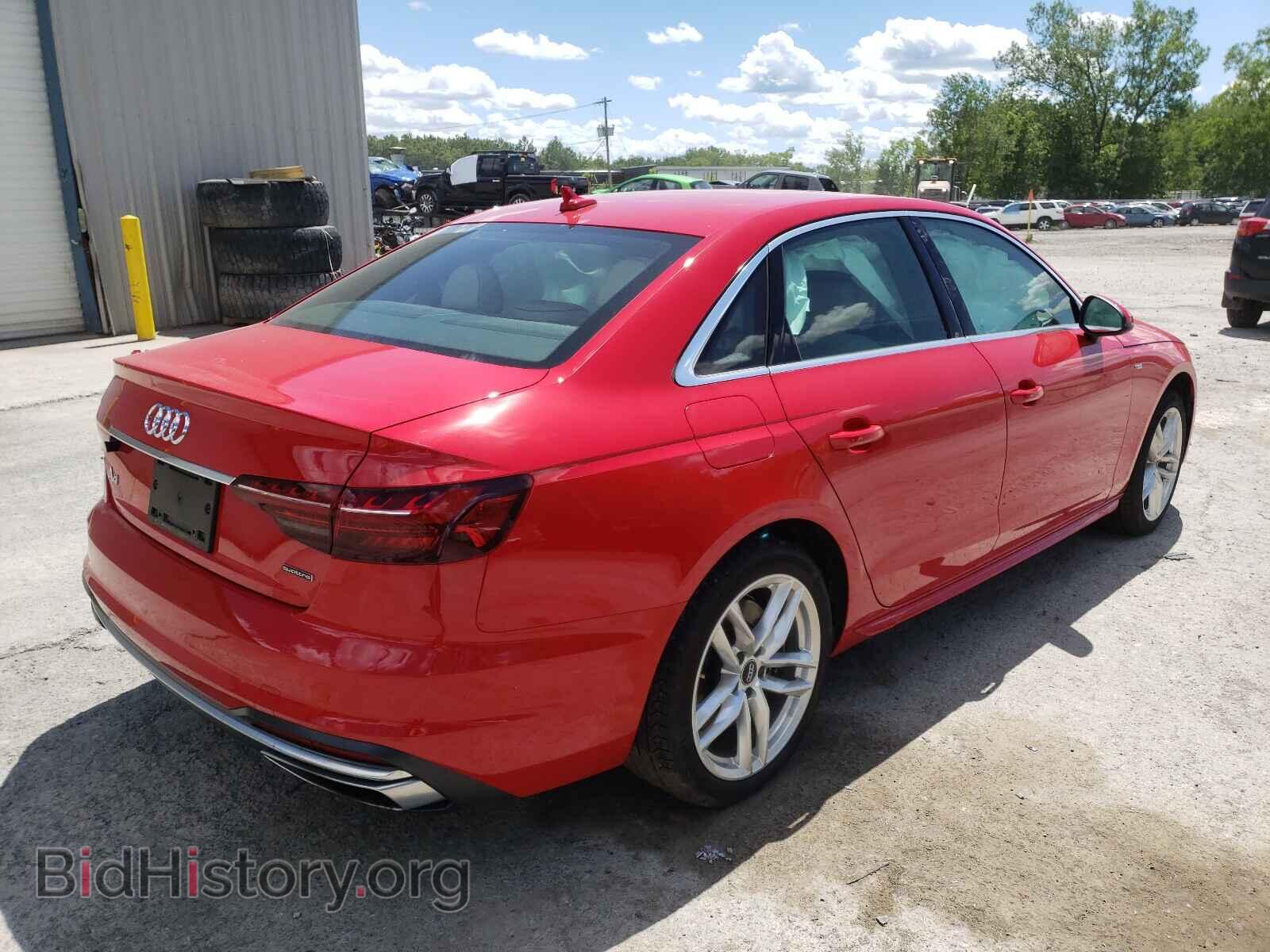 2020 AUDI A4 - VIN: WAUDNAF42LN014666 - Фото 4