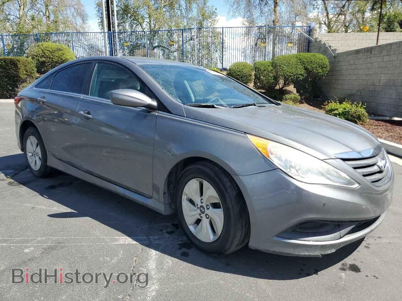 2014 HYUNDAI SONATA - VIN: 5NPEB4AC5EH822240 - Фото 4