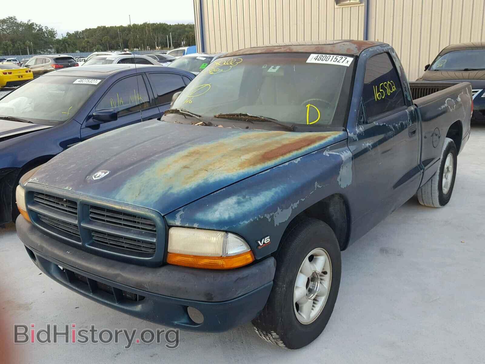 1998 DODGE DAKOTA - VIN: 1B7FL26X8WS613241 - Фото 2