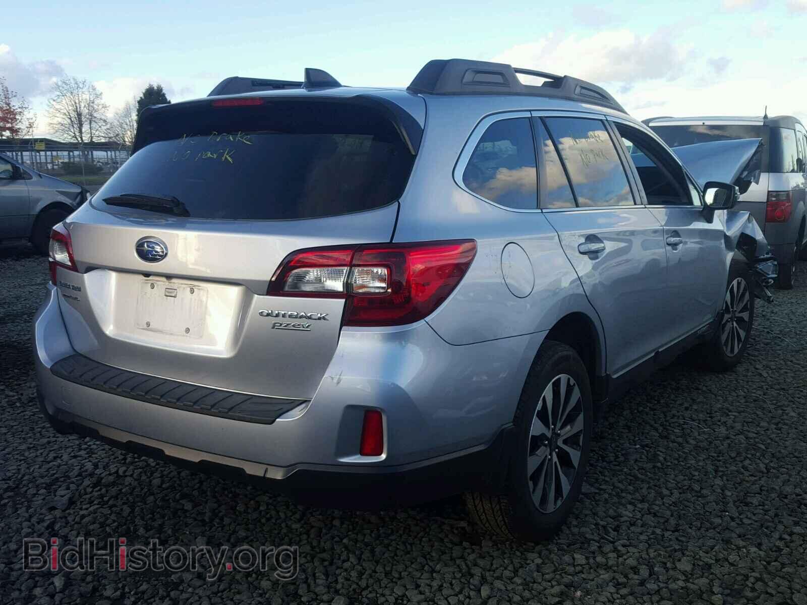 2016 SUBARU OUTBACK - VIN: 4S4BSANC7G3345848 - Фото 4
