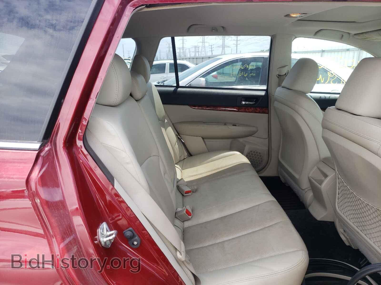 2011 SUBARU OUTBACK - VIN: 4S4BRCKC8B3400540 - Фото 6