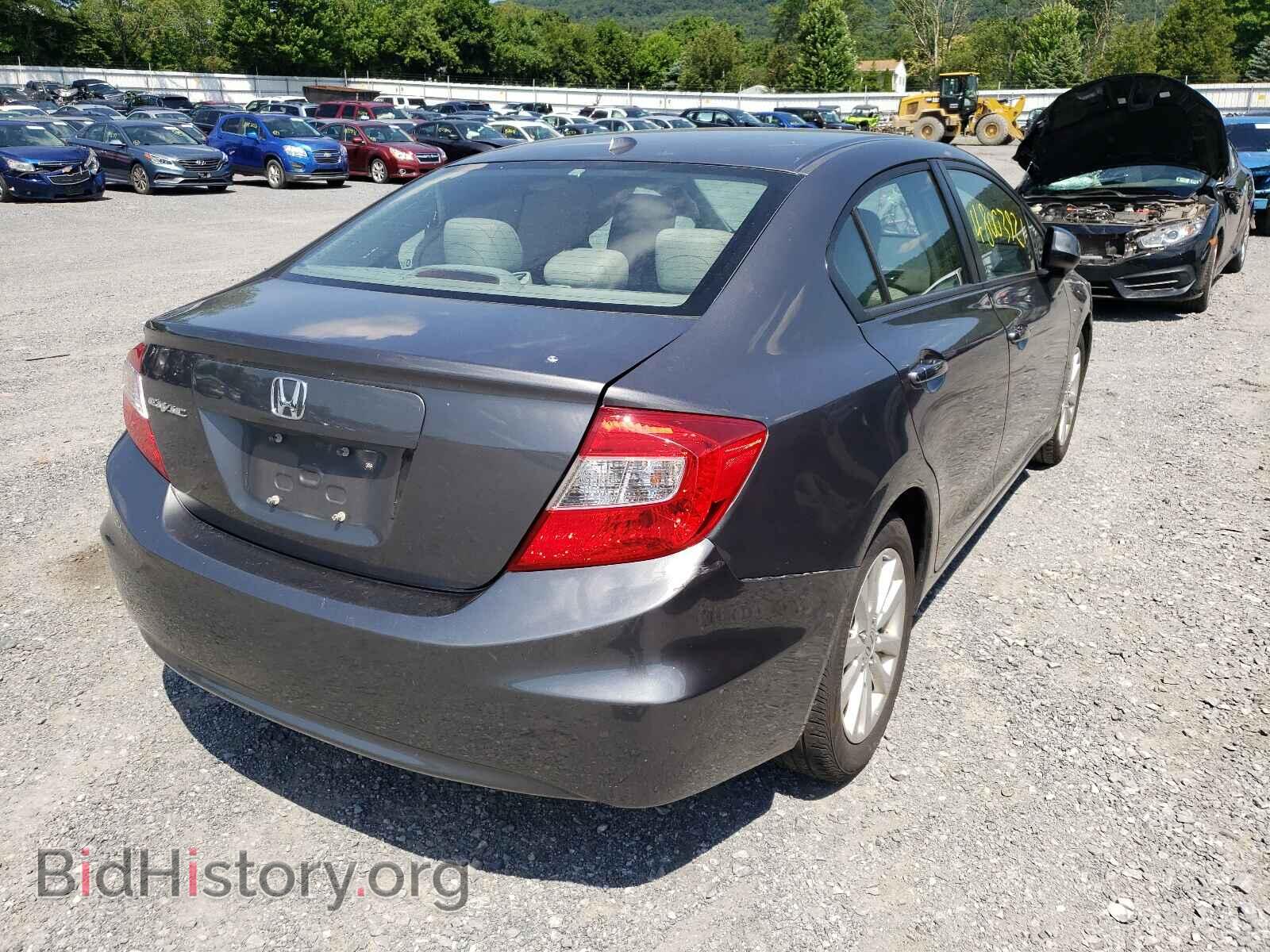 2012 HONDA CIVIC - VIN: 2HGFB2F84CH528087 - Фото 4