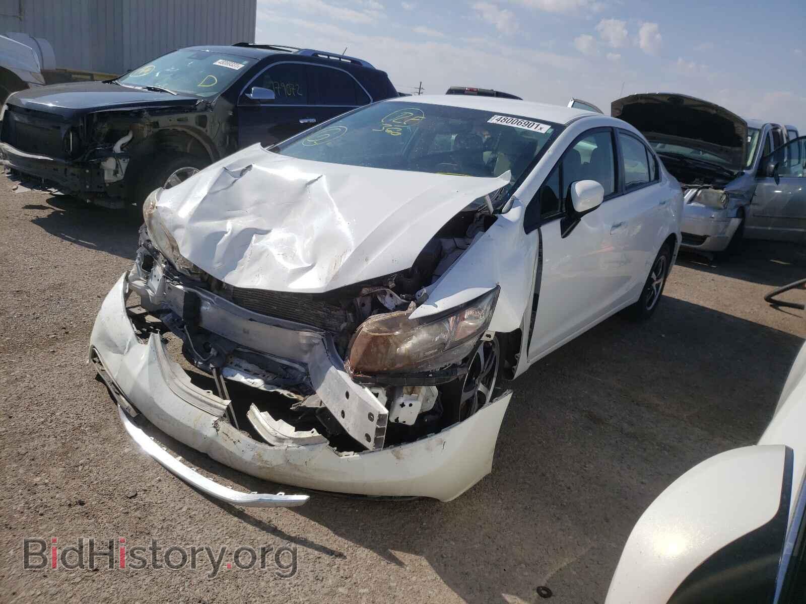 2015 HONDA CIVIC - VIN: 19XFB2F77FE047191 - Фото 2