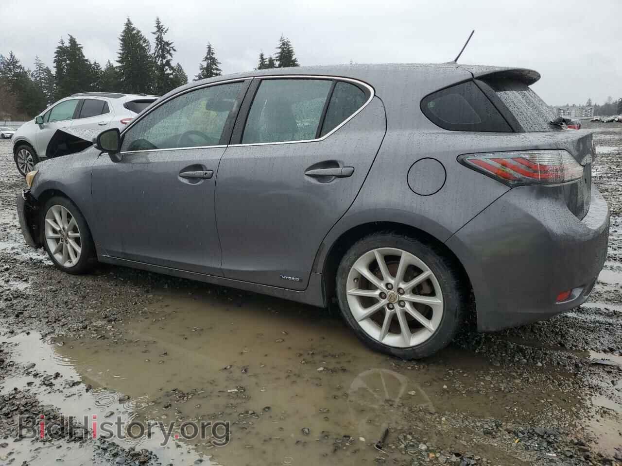 2012 LEXUS CT 200 - VIN: JTHKD5BH1C2080509 - Фото 2